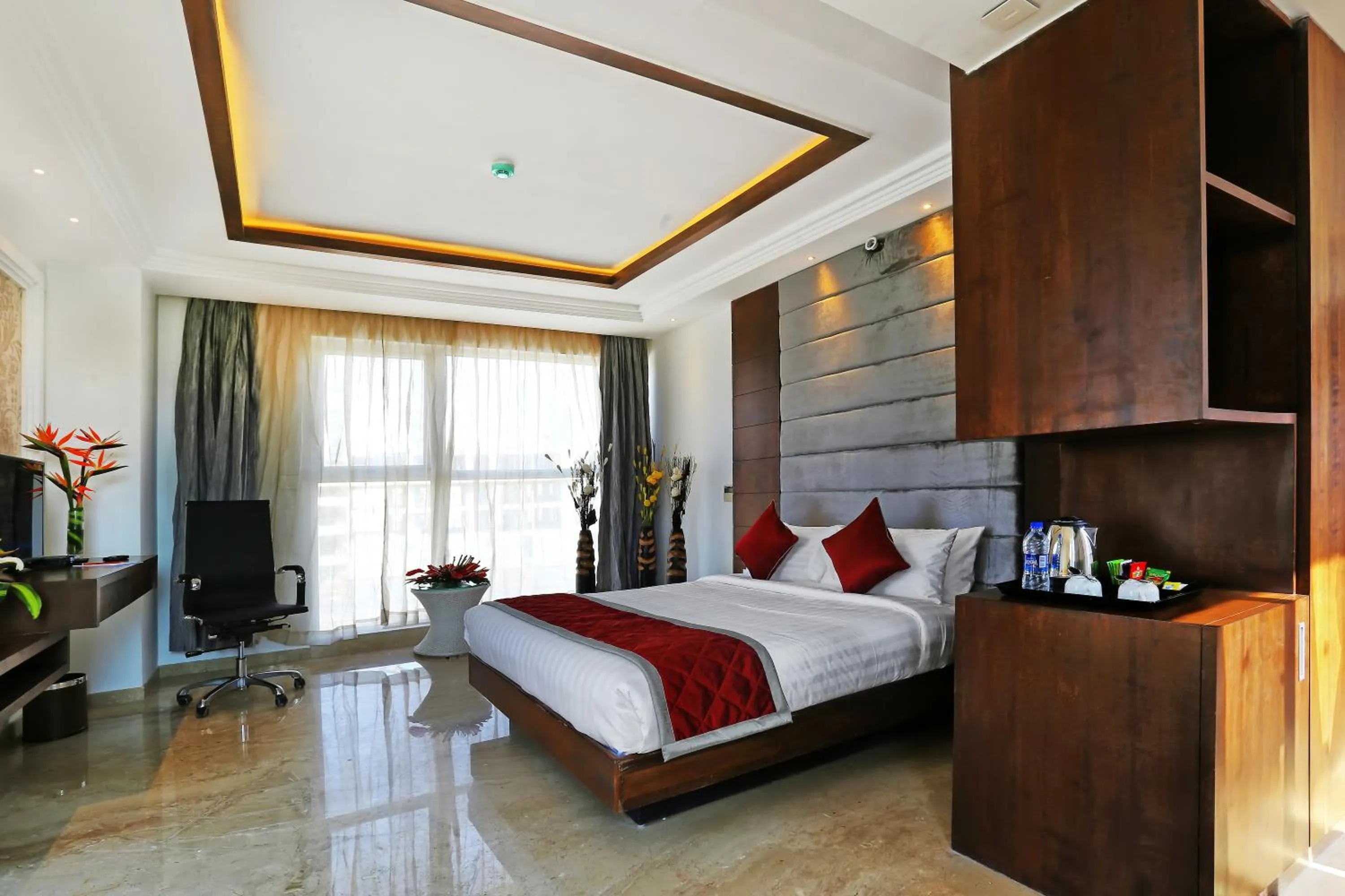Photo of the whole room, Bed in Bhagini Icon Premier Hotel