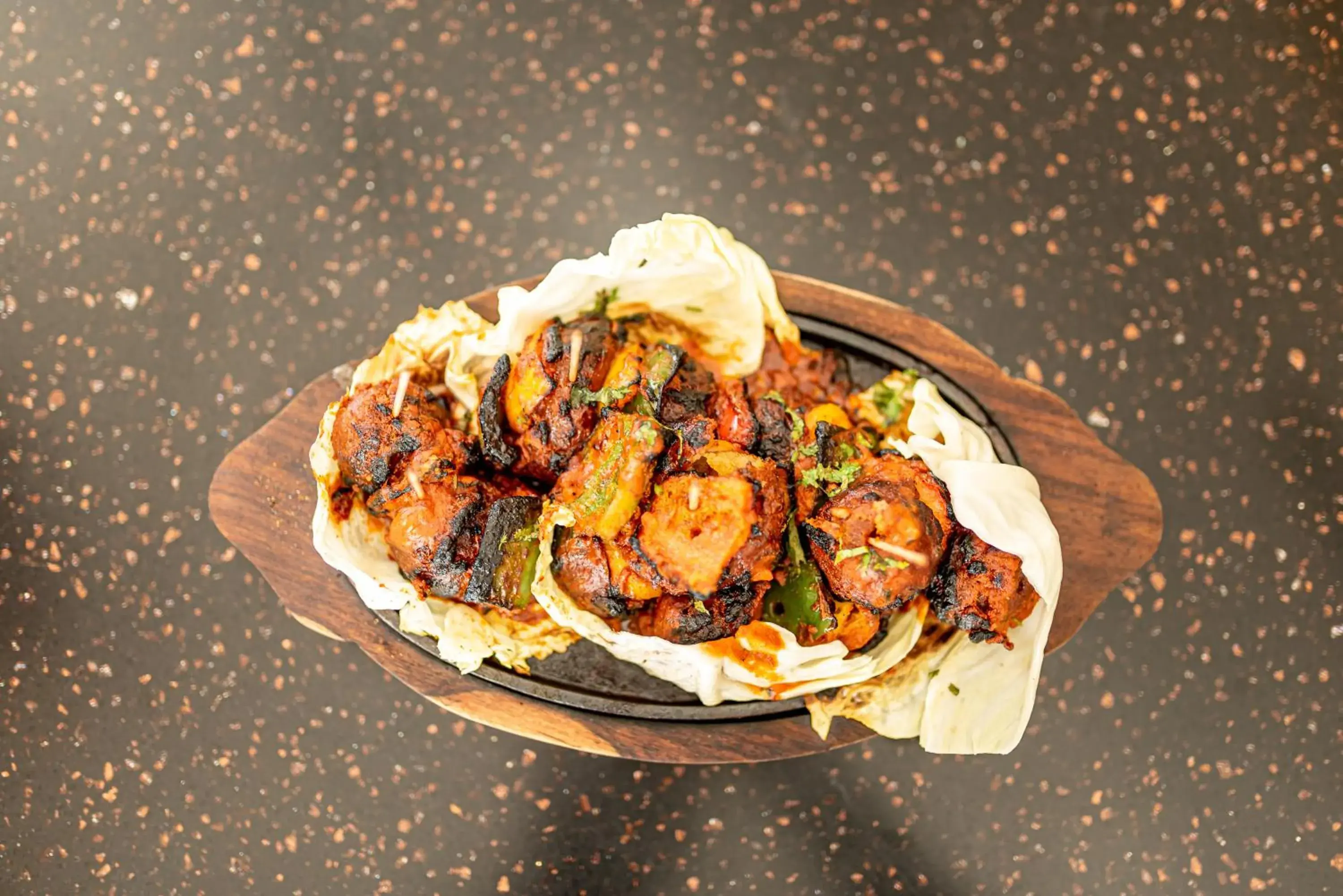 Food close-up in Bhagini Icon Premier Hotel Food close-up in Bhagini Icon Premier Hotel