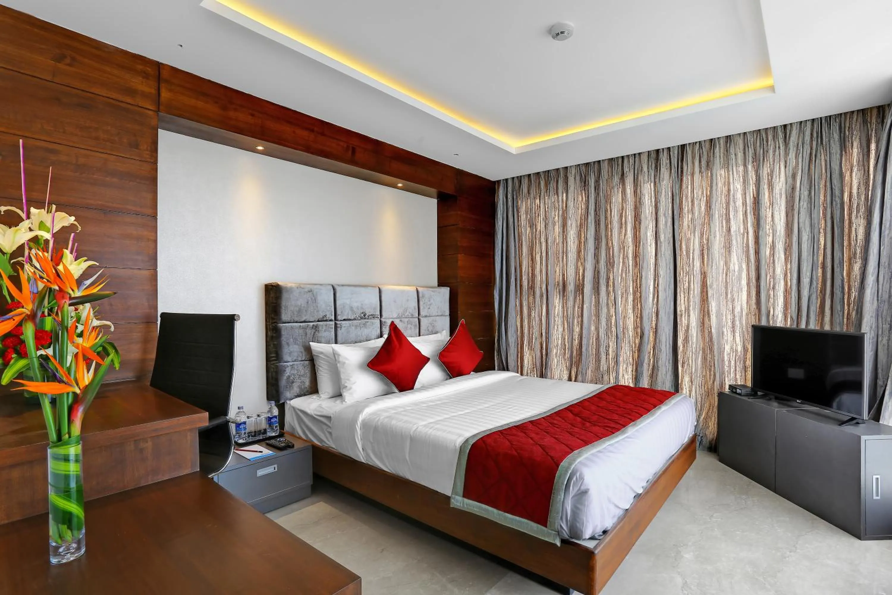 Photo of the whole room, Bed in Bhagini Icon Premier Hotel