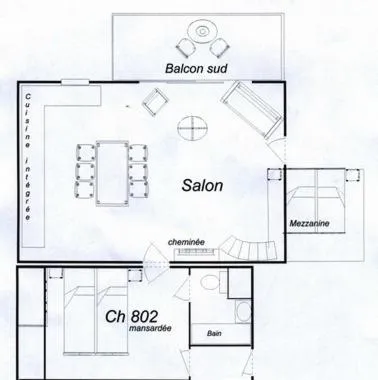 Floor plan in Beaulieu