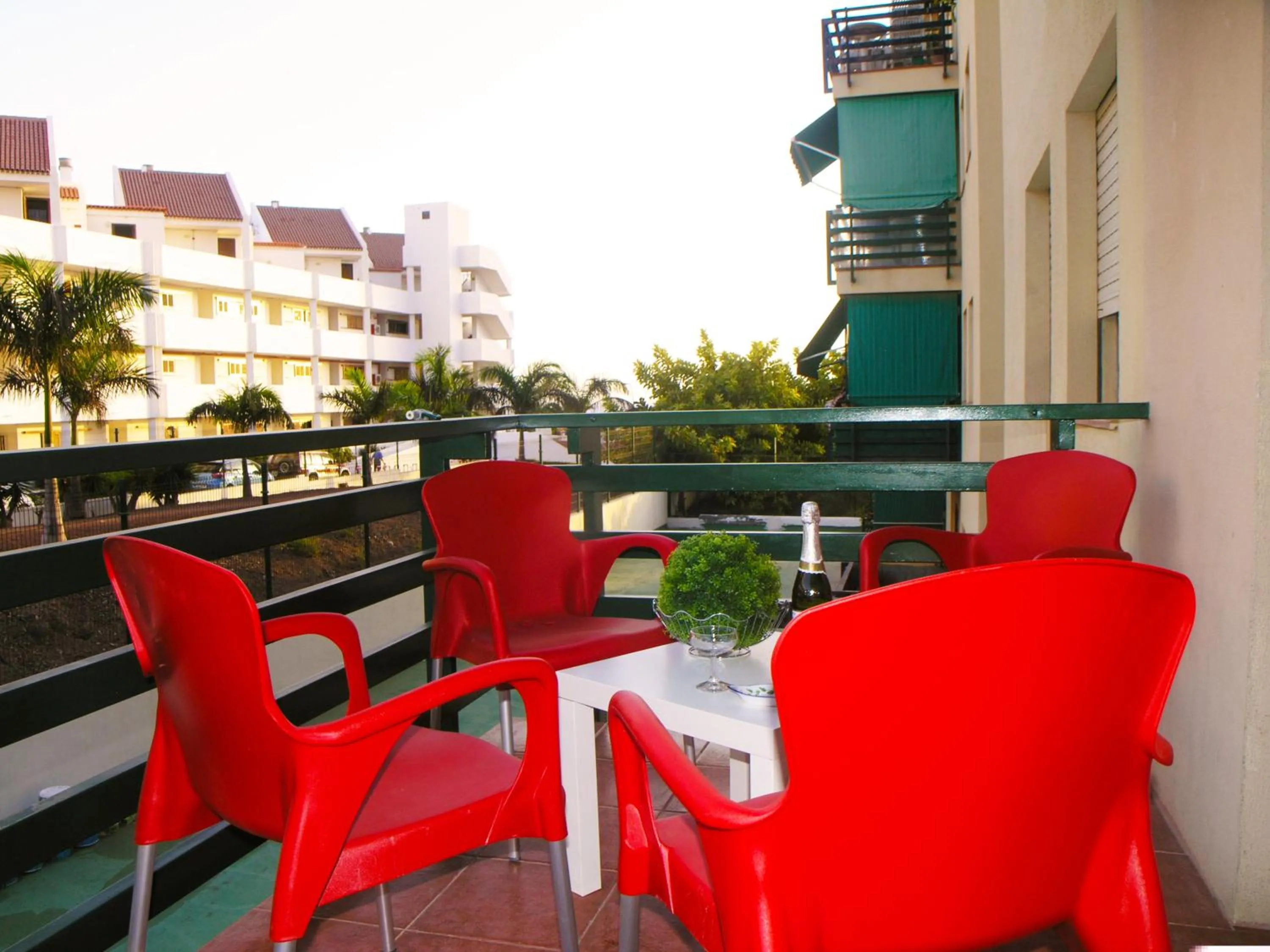 Balcony/Terrace in Apartment in Cristimar Complex