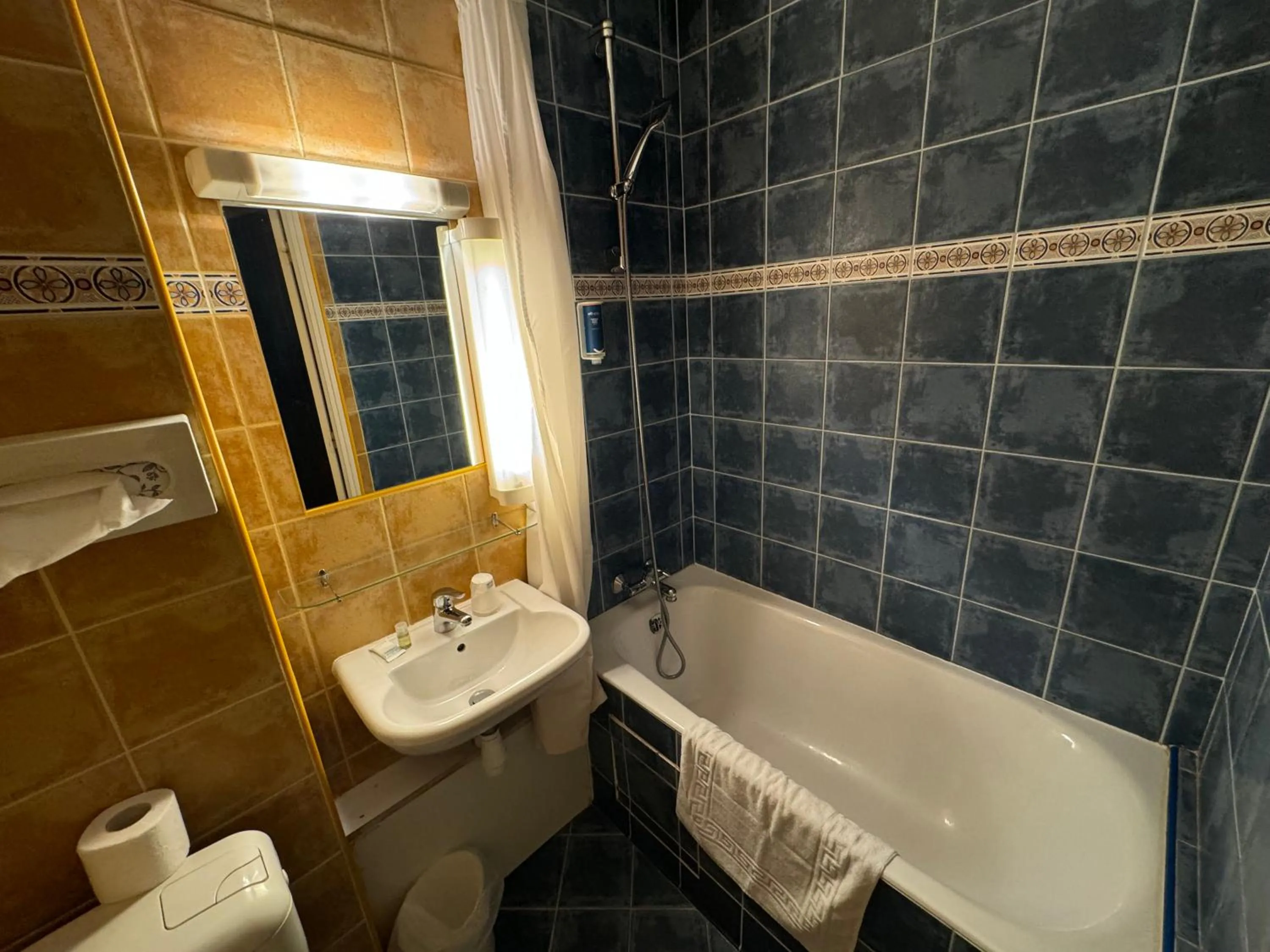 Bathroom in Hôtel Bosquet Pau Centre - Self Check In Budget Hotel