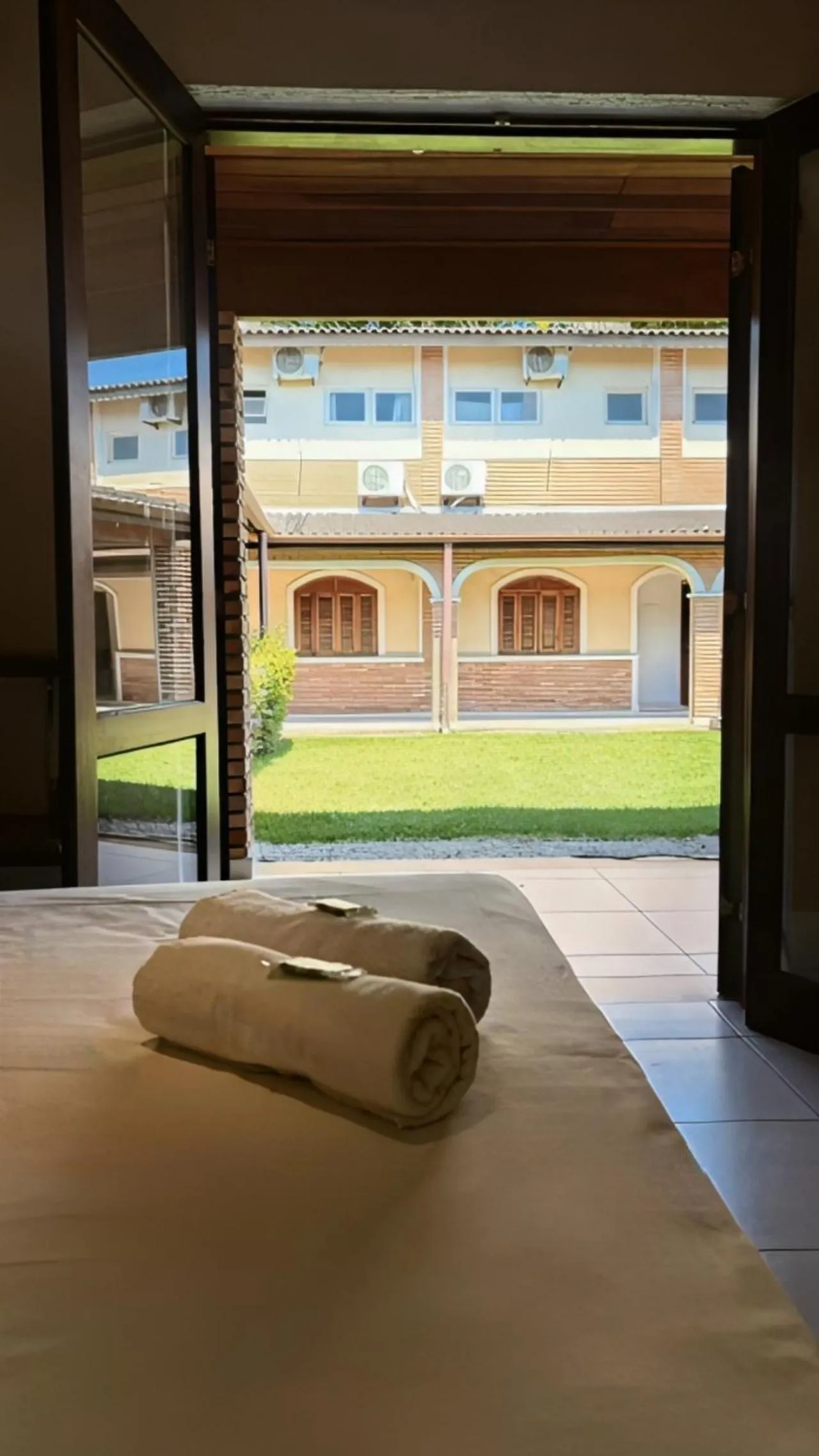 Bed in Pousada Porto do Rio