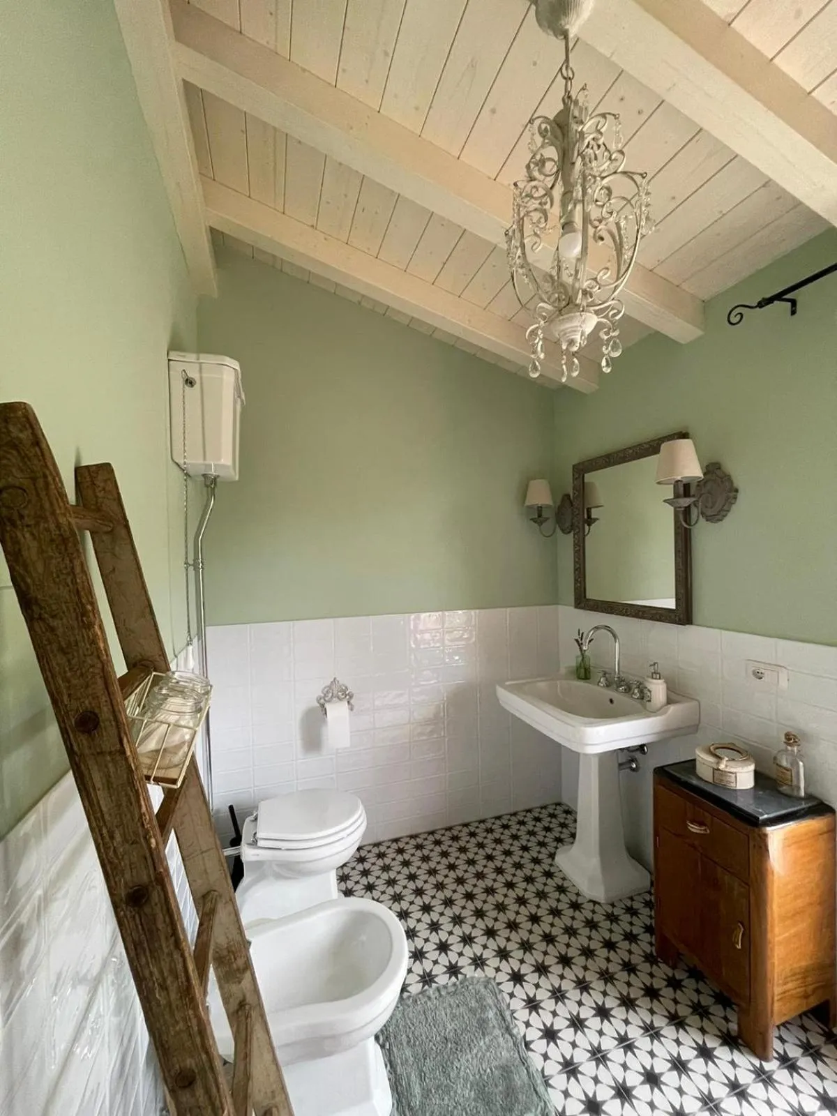 Bathroom in Casa Montalgallo