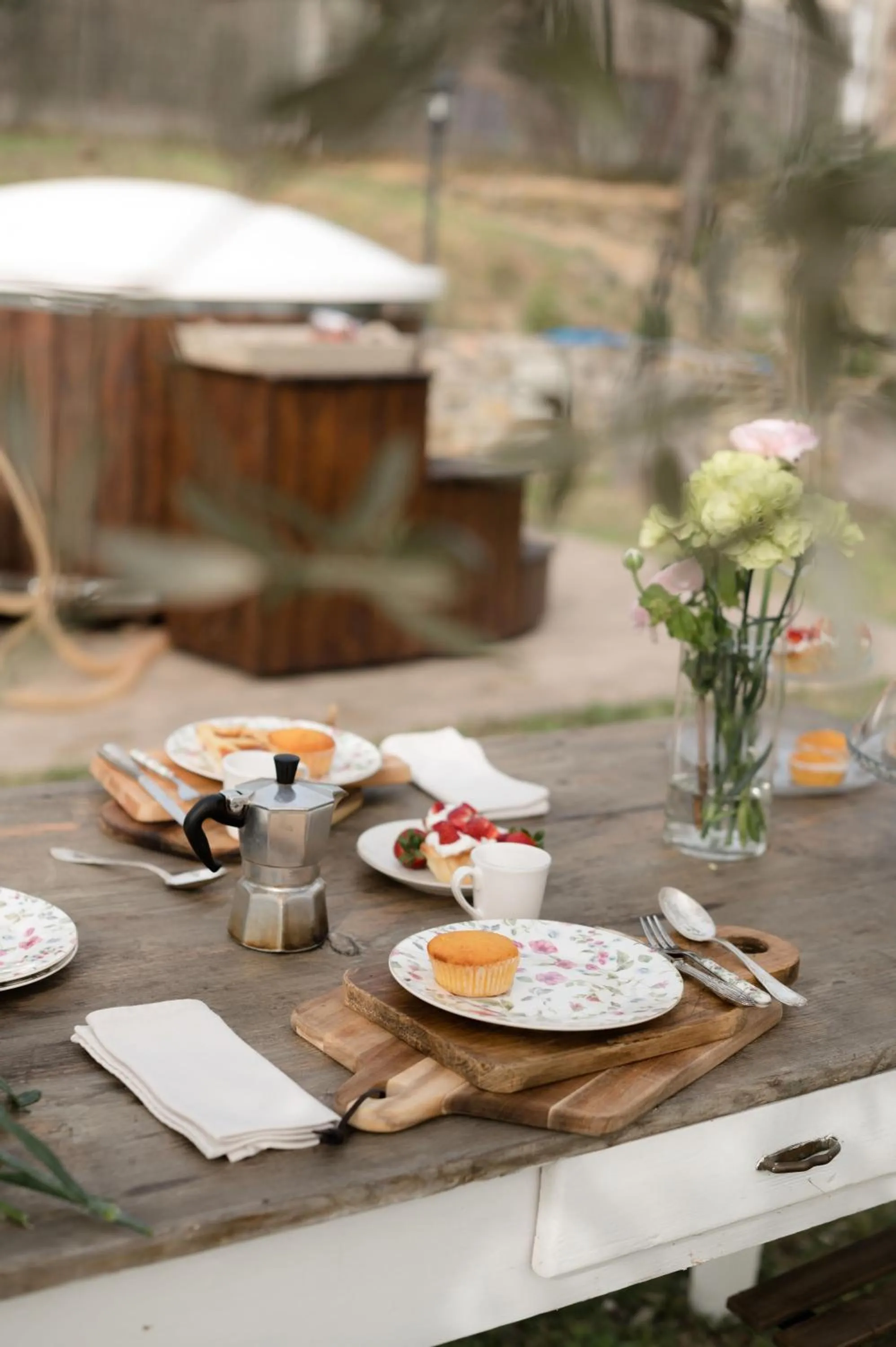 Hot Tub in Casa Montalgallo