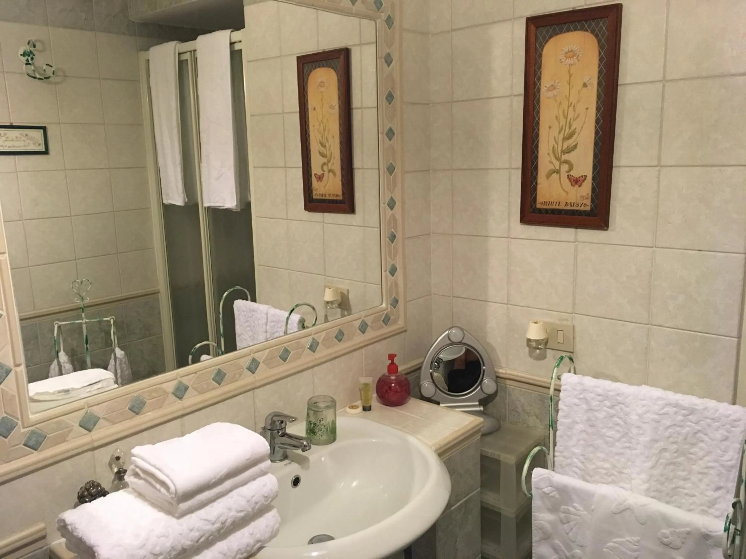 Bathroom in B&B Vista su Roma