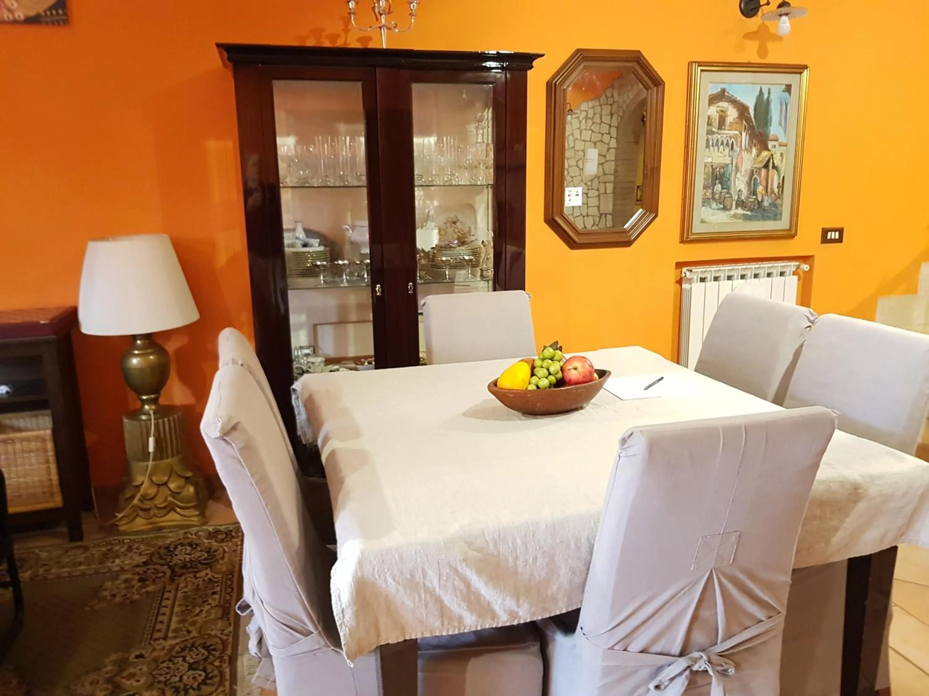 Seating area in B&B Vista su Roma