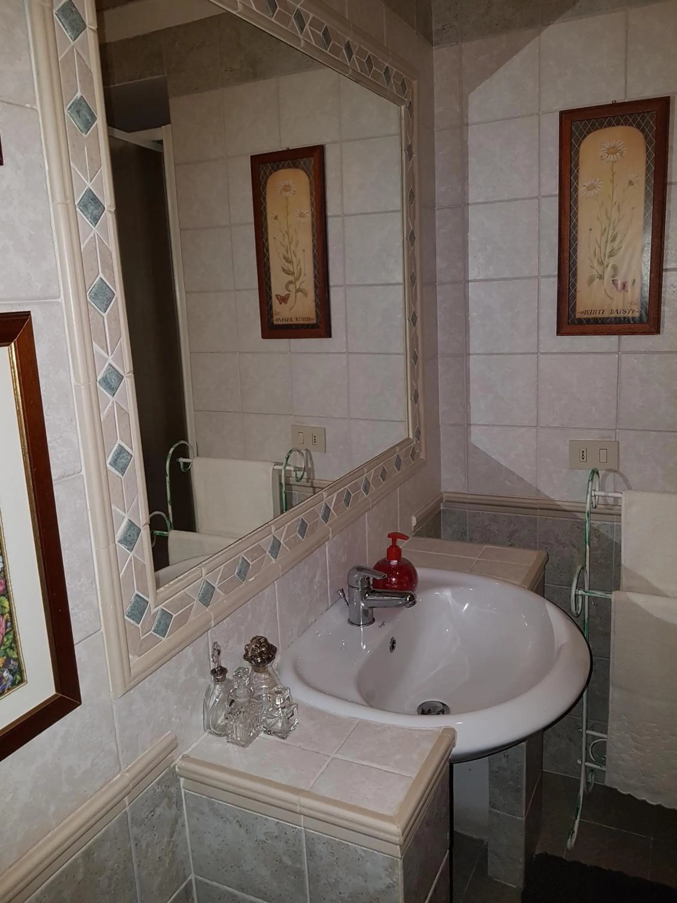 Bathroom in B&B Vista su Roma