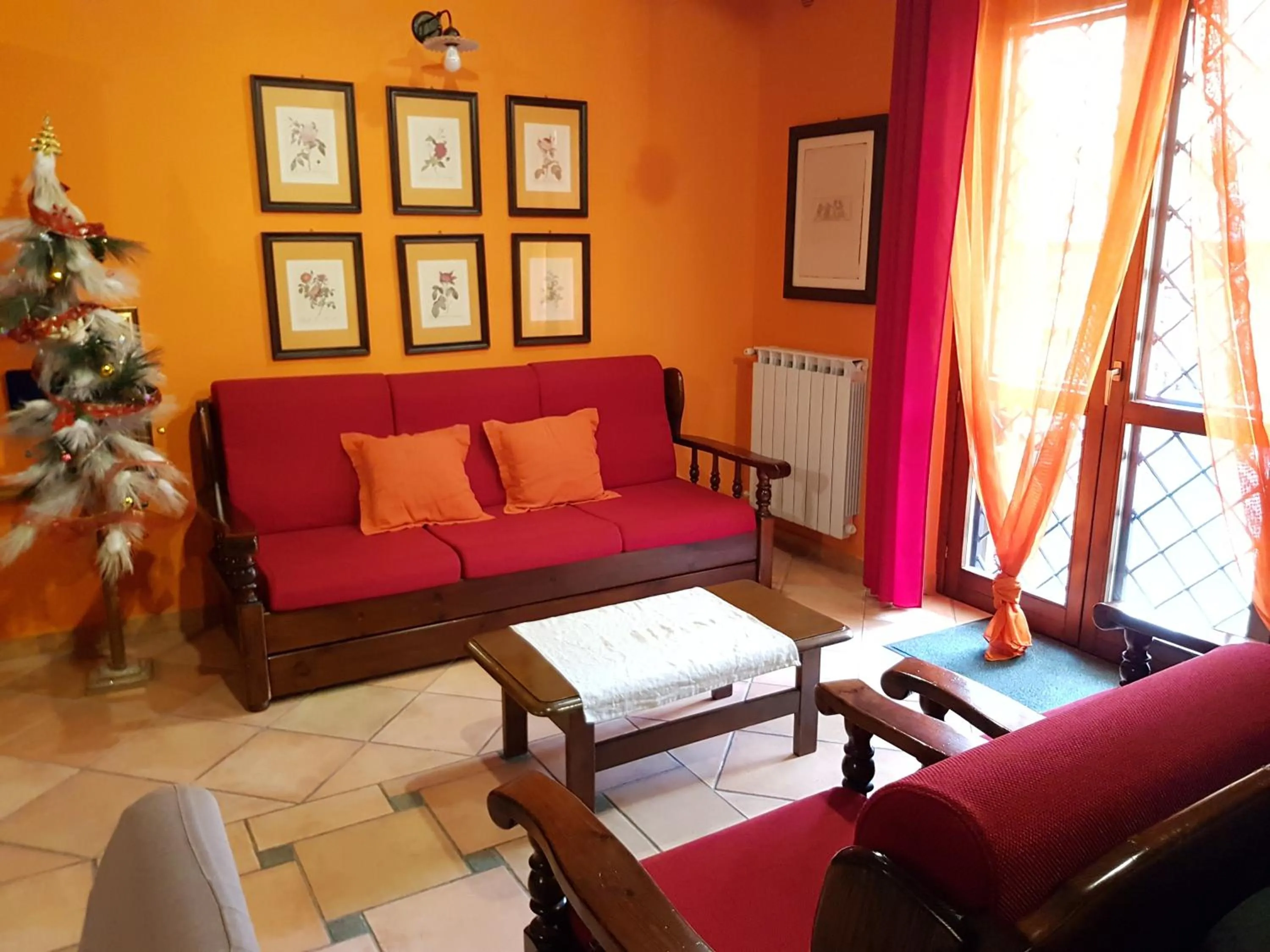 Living room in B&B Vista su Roma