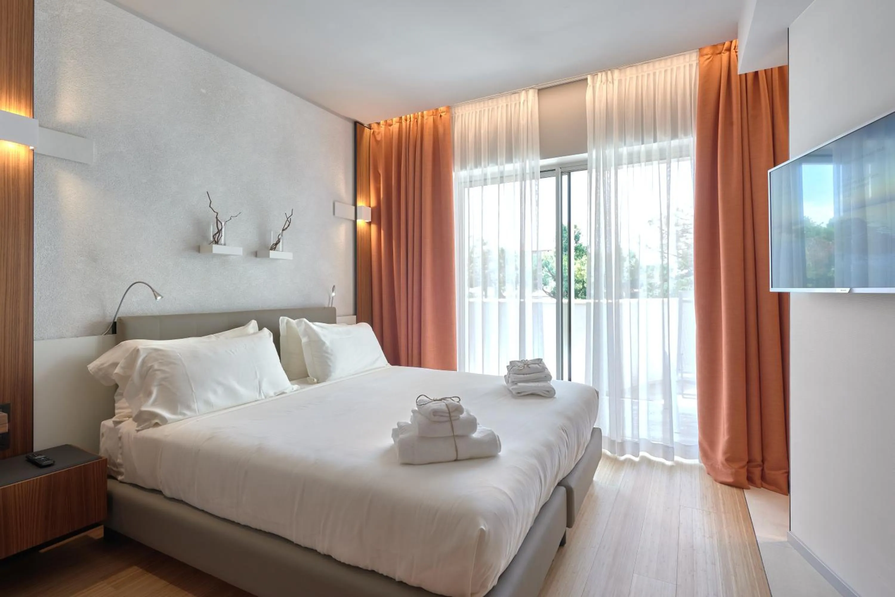 Bedroom, Bed in Hotel Ocelle Thermae & Spa - Adults Only