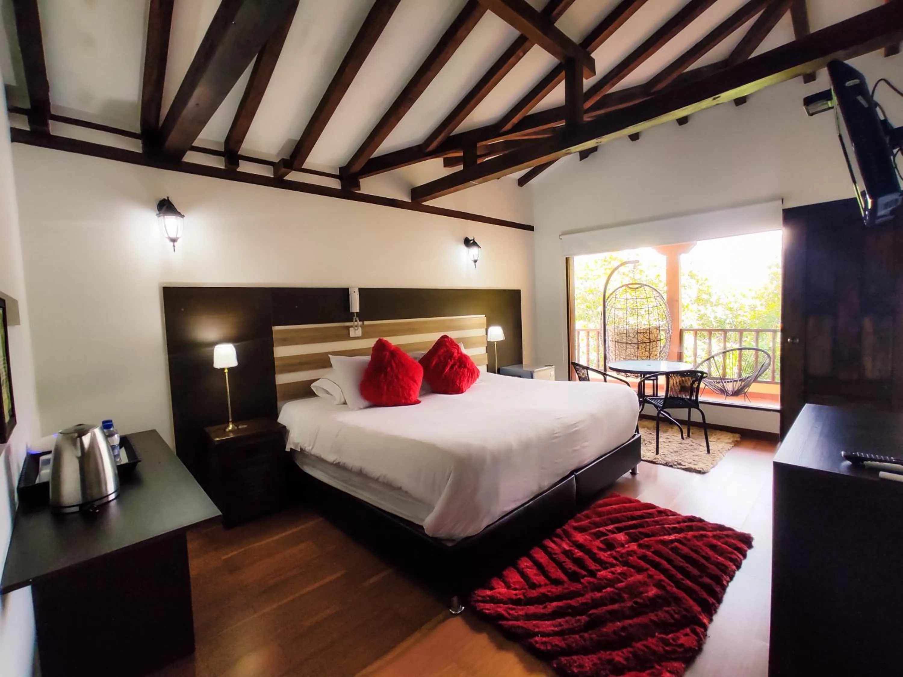 Bed in Hotel Campestre La Periquera