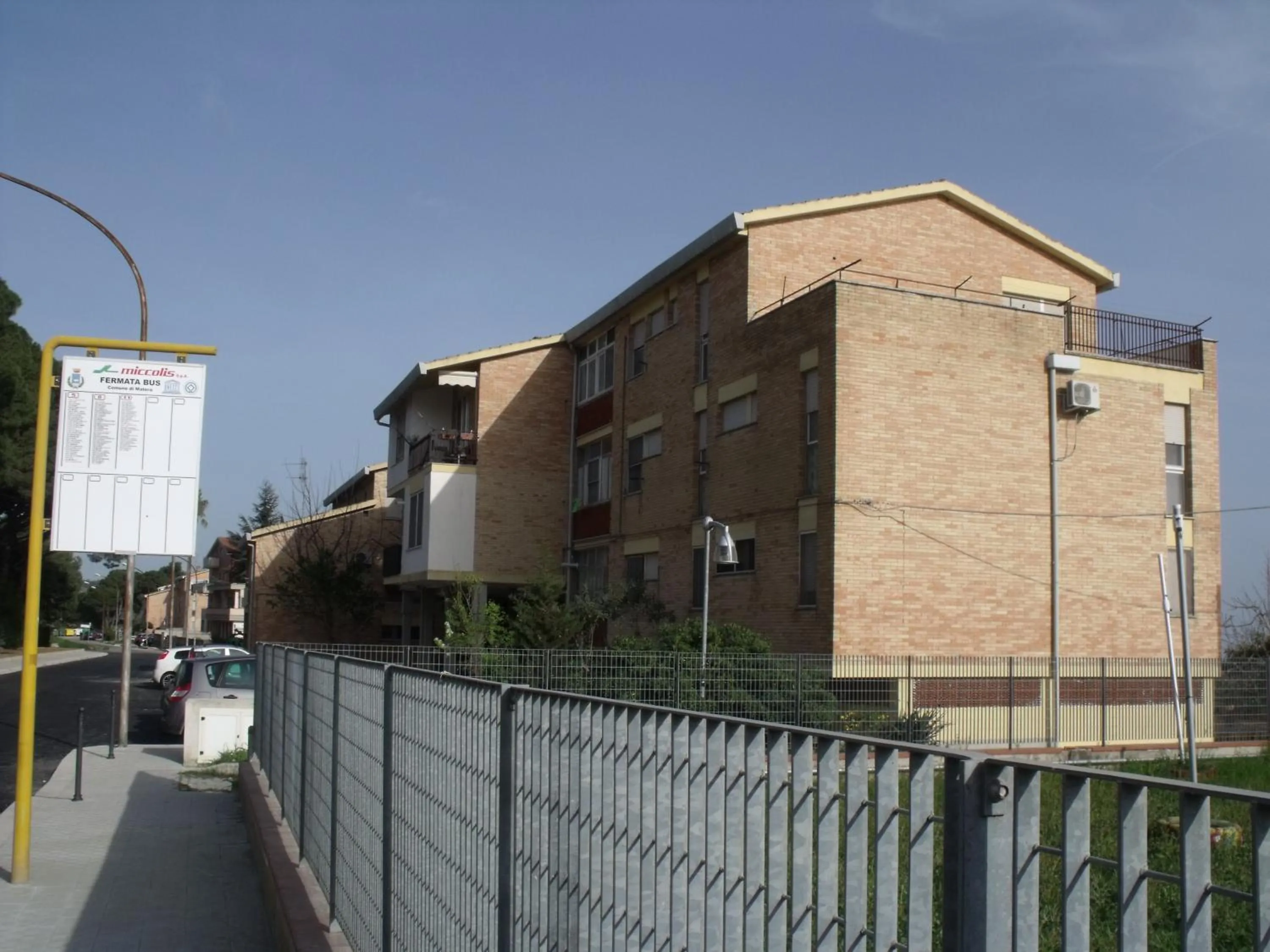 Garden view in B&B I Like Matera