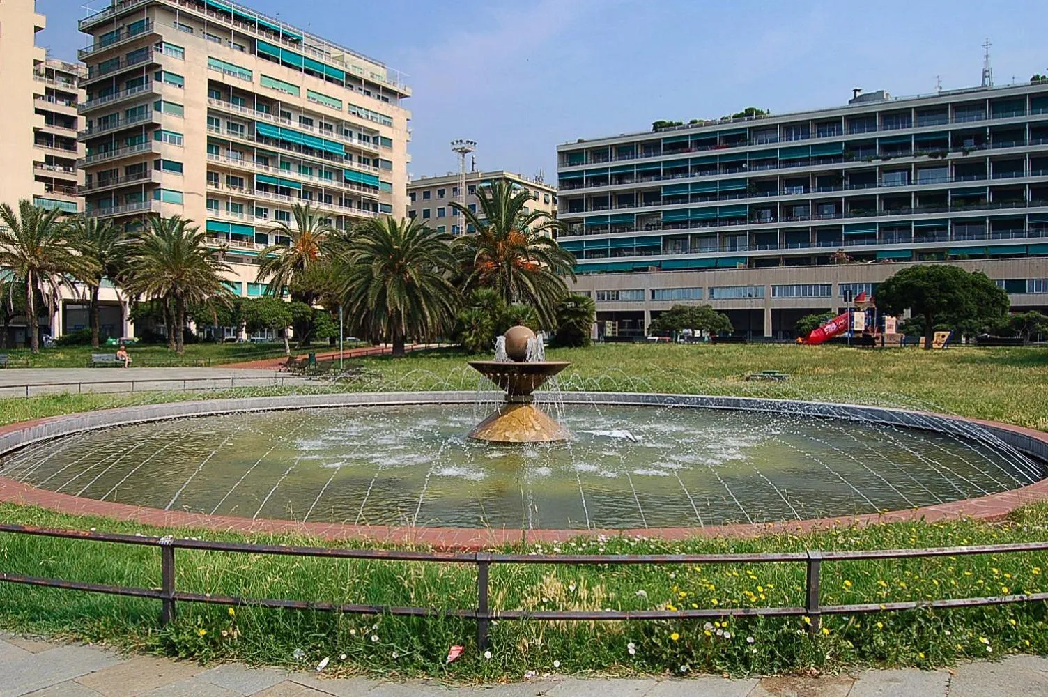Children play ground in Elegante Monolocale Genova