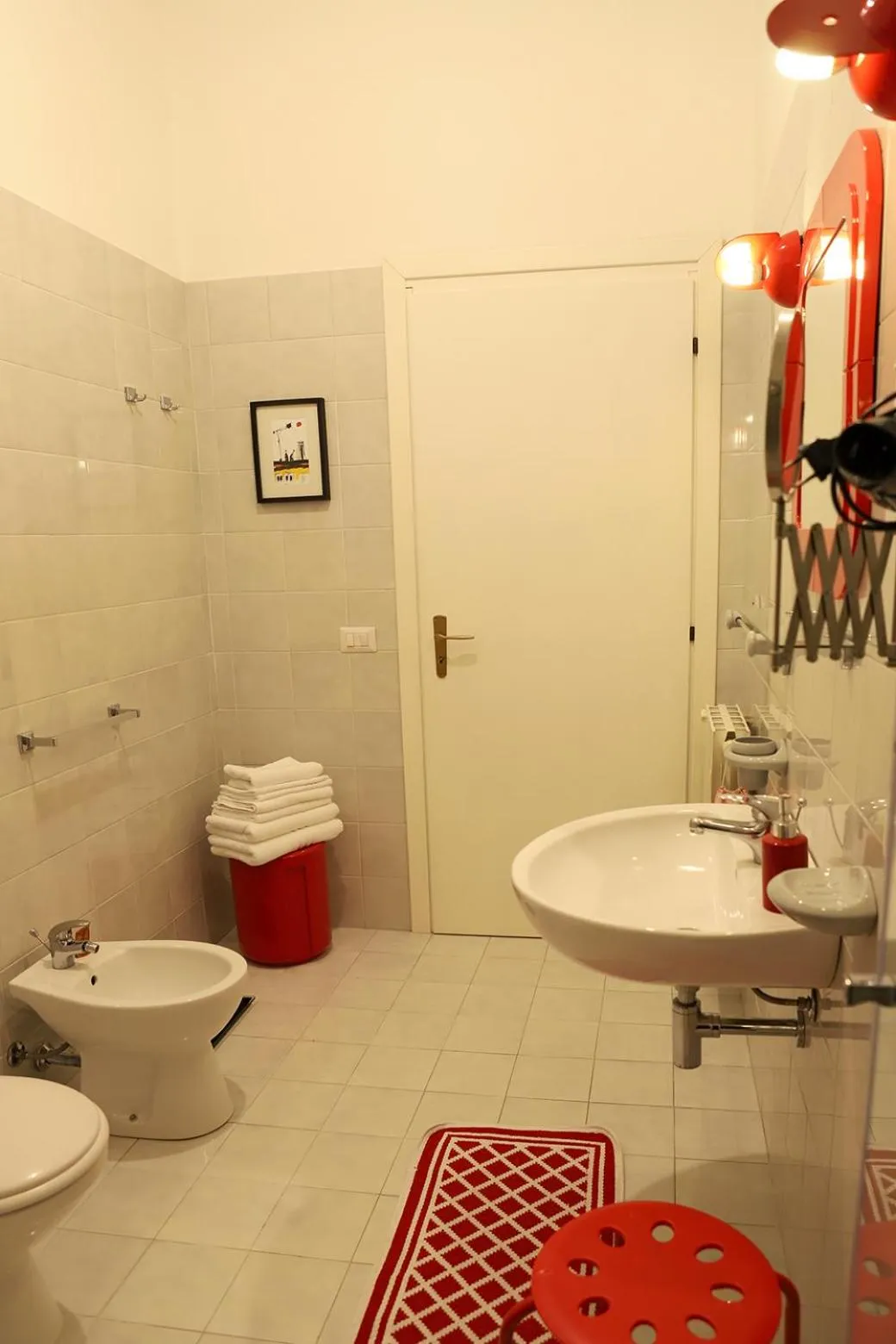 Shower in B&B La casa di Paola