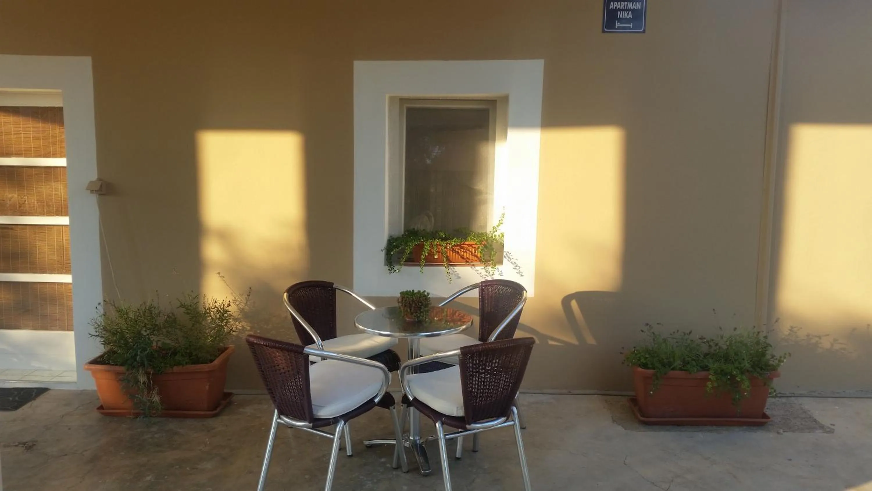 Patio in Apartment Nika