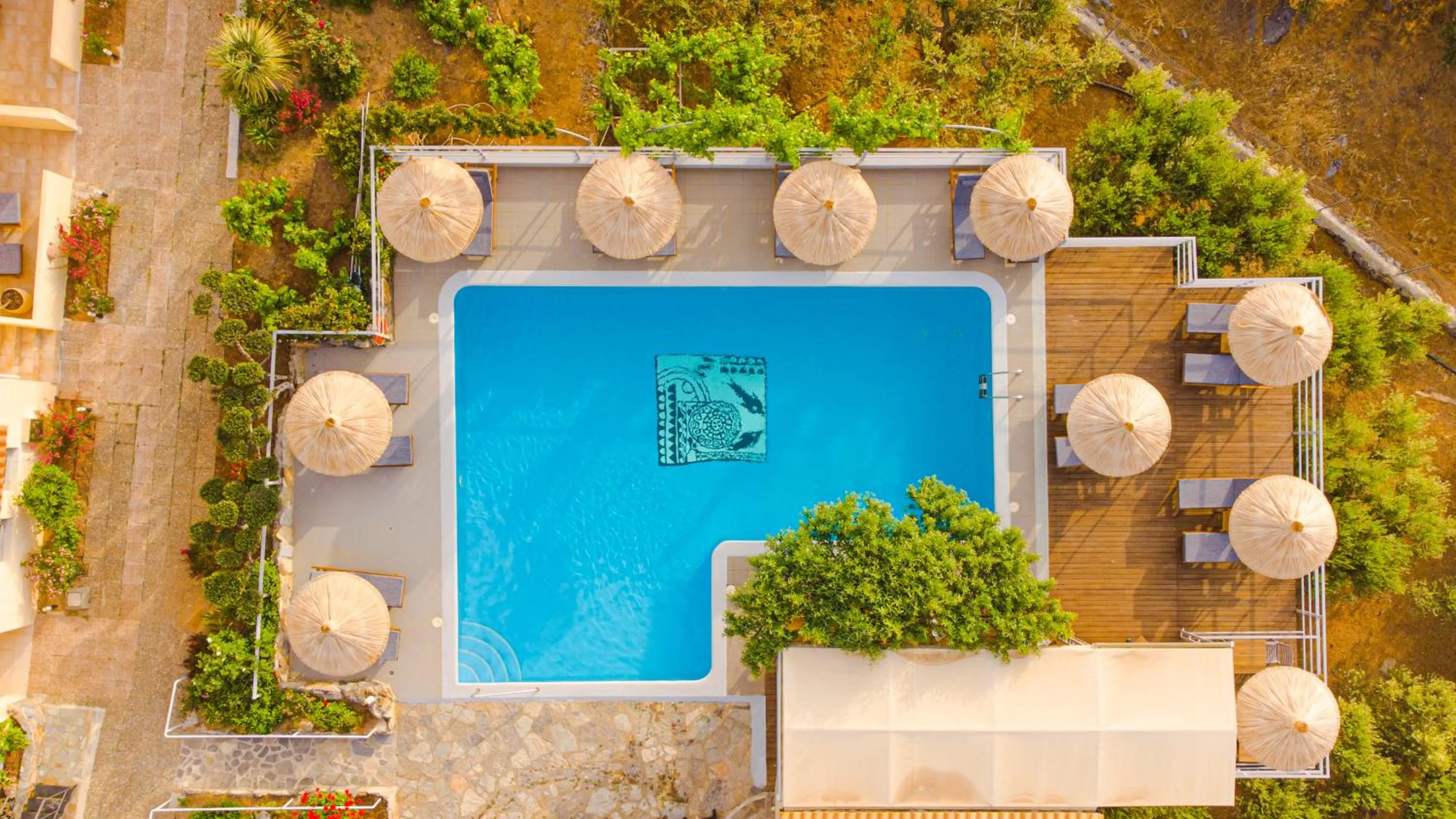 Swimming pool in Elounda Heights (Adults Only)