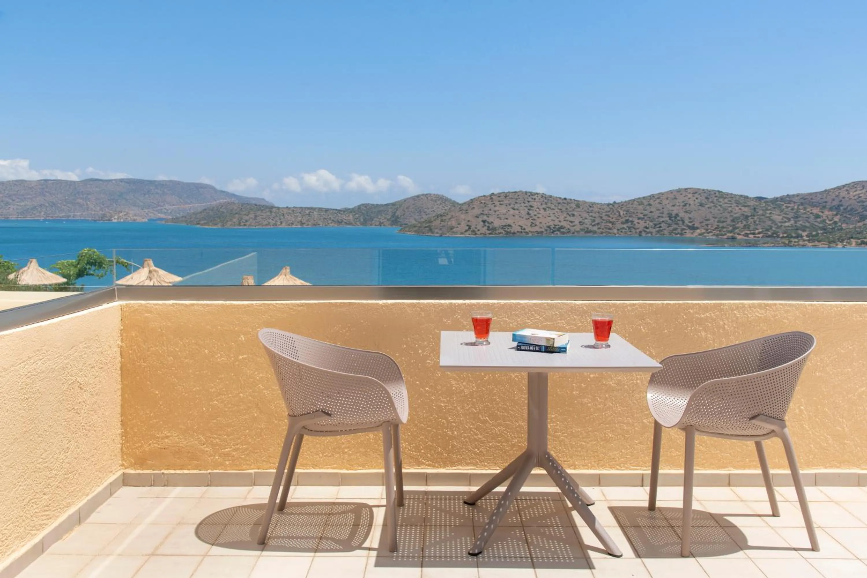 Balcony/Terrace in Elounda Heights (Adults Only)