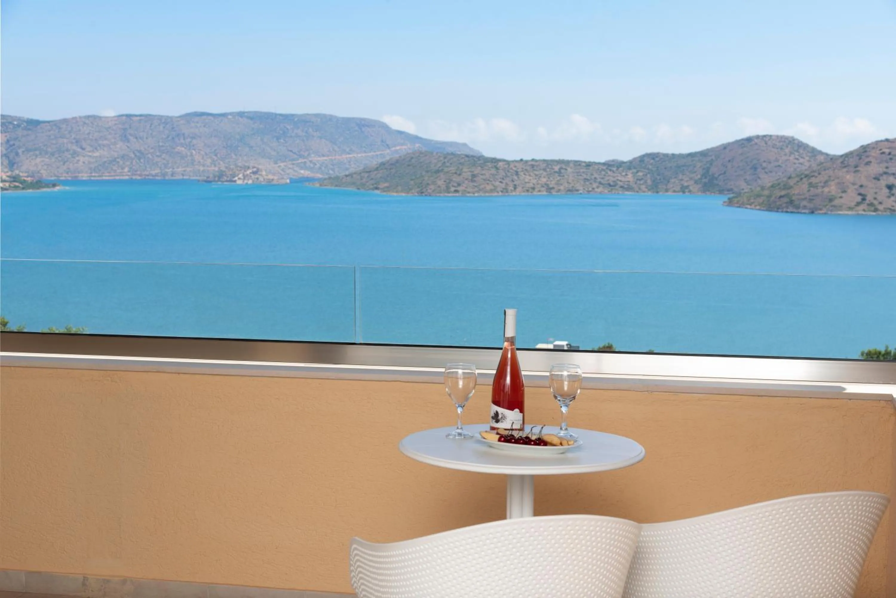 Balcony/Terrace in Elounda Heights (Adults Only)