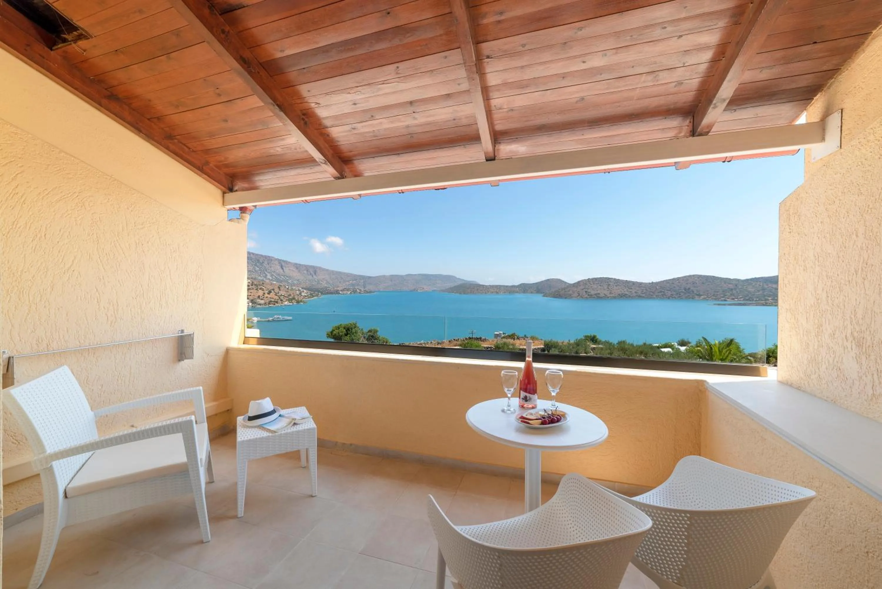 Balcony/Terrace in Elounda Heights (Adults Only)