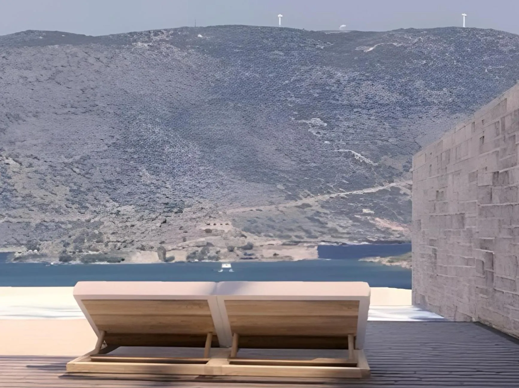 Pool view in Elounda Heights (Adults Only)