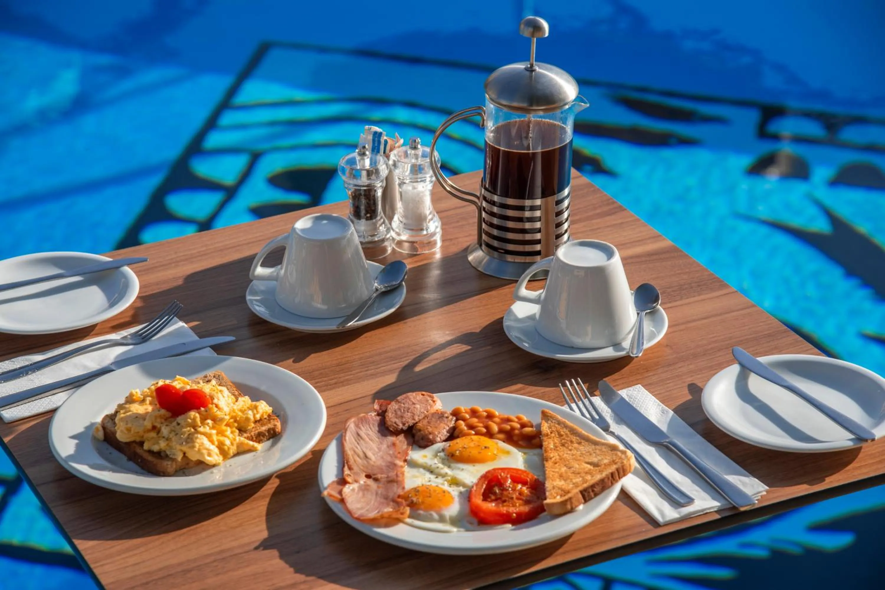 Food in Elounda Heights (Adults Only)