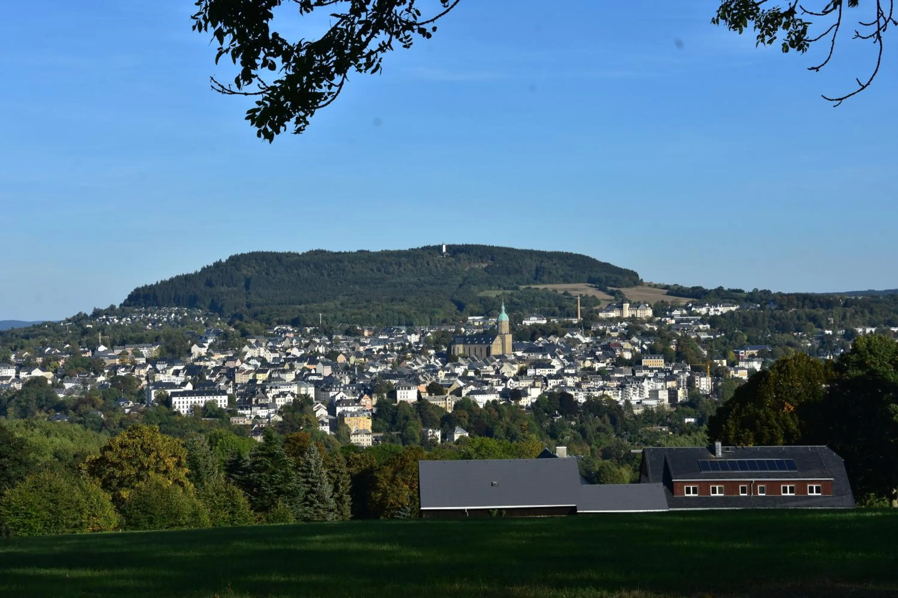 Natural landscape in Ferienwohnung Werner