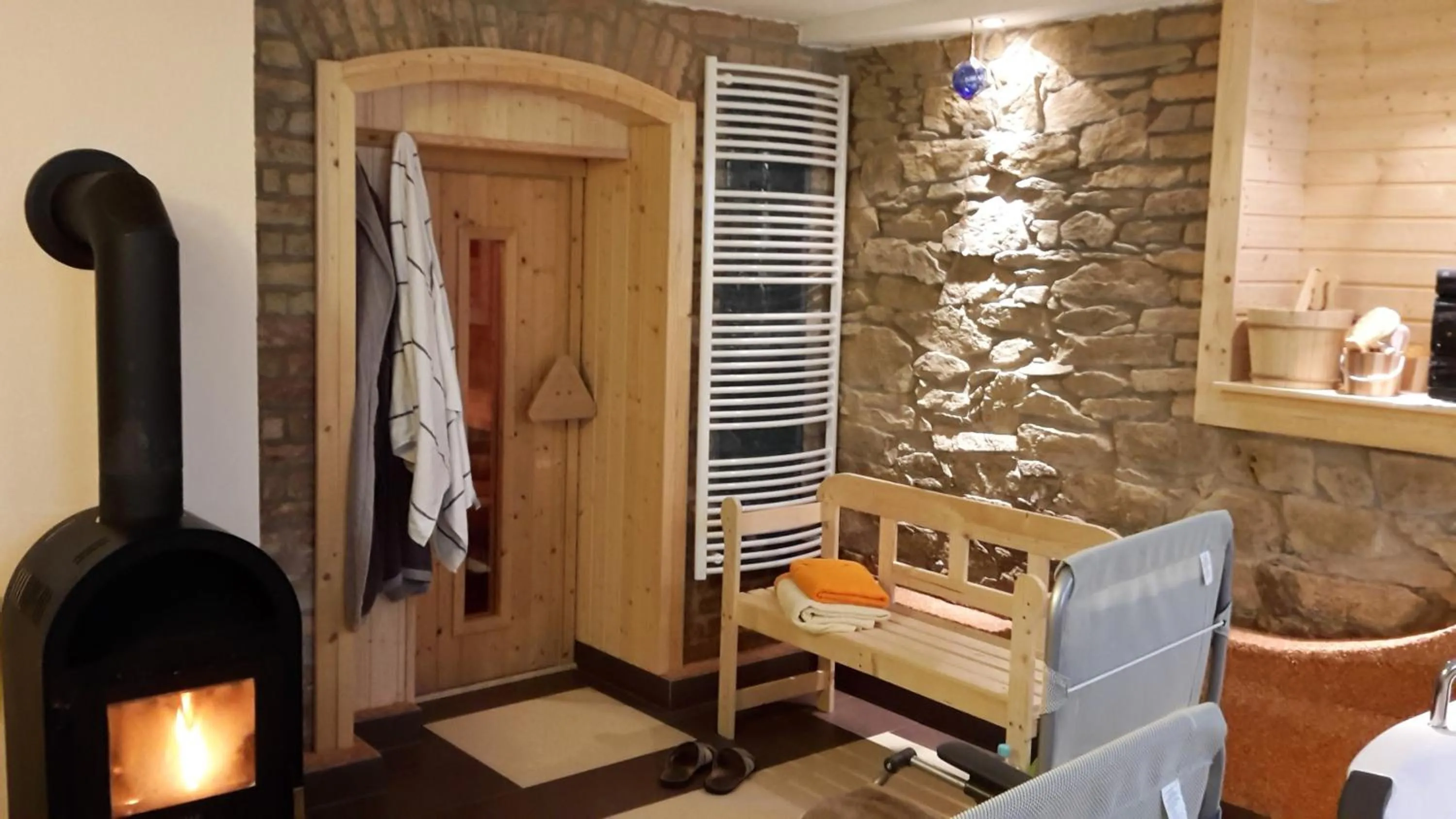 Sauna in Ferienwohnung Werner
