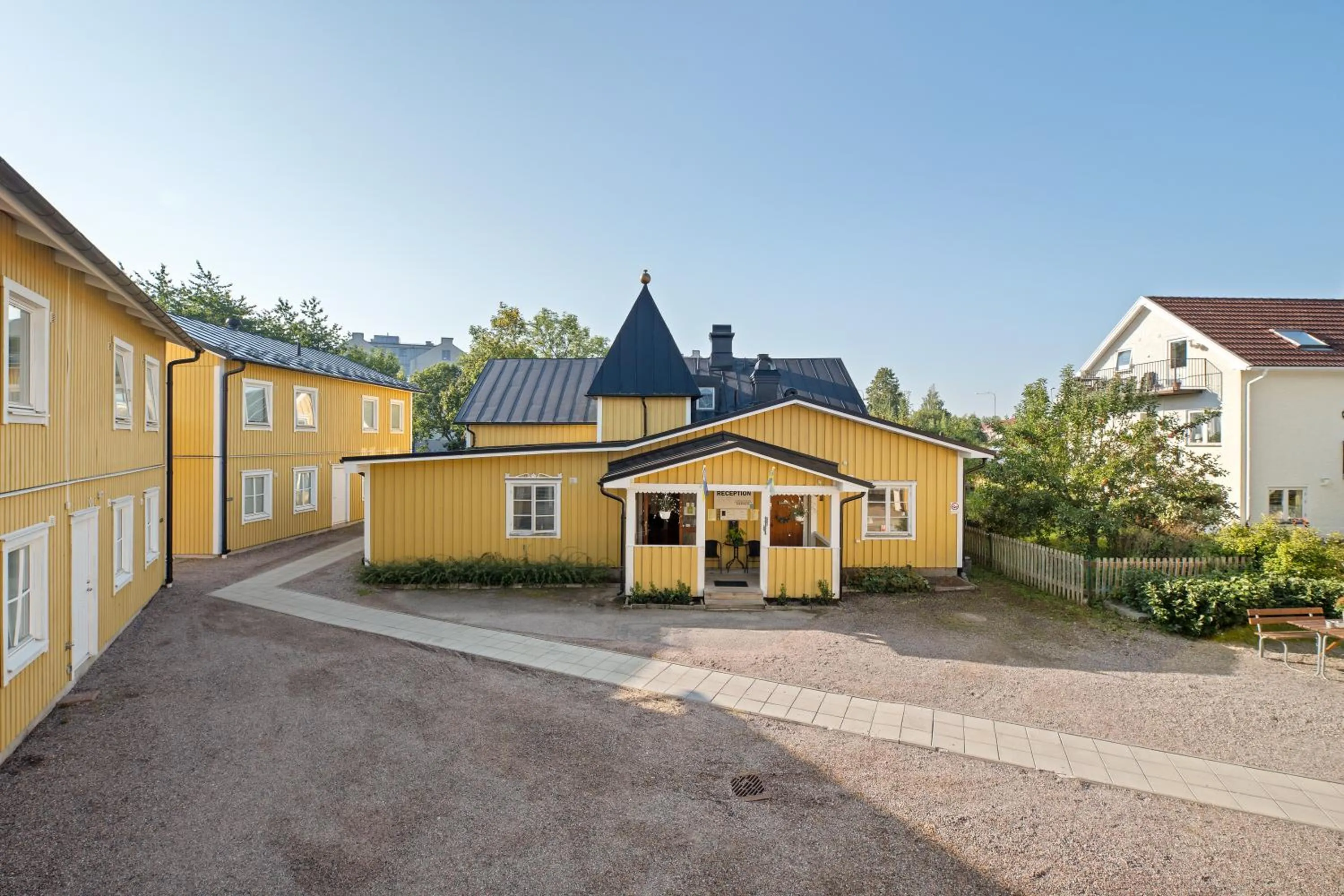 Property building in Uppsala Lägenhetshotell