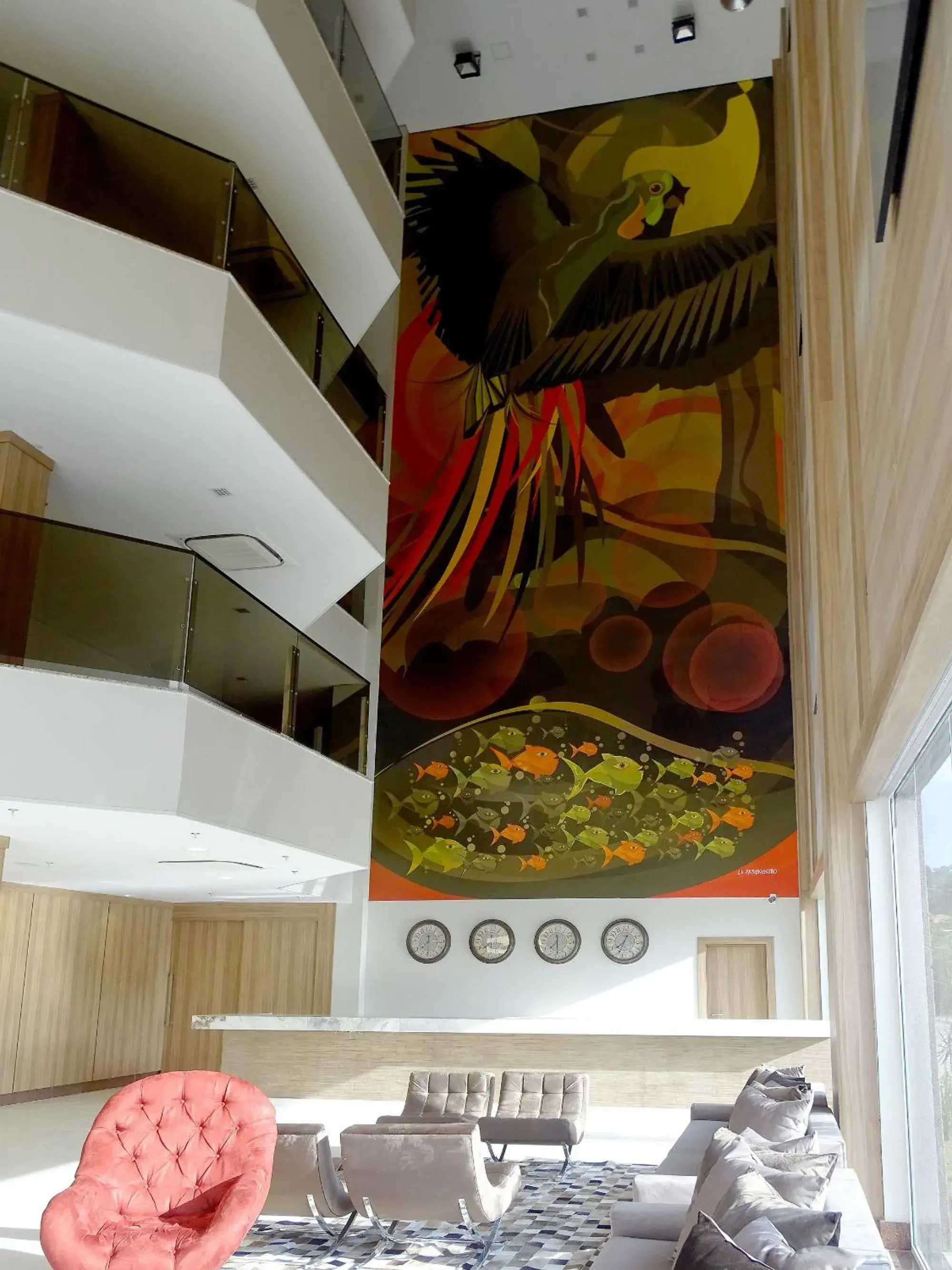 Lobby or reception in TRYP by Wyndham Manaus Aeroporto Lobby or reception in TRYP by Wyndham Manaus Aeroporto