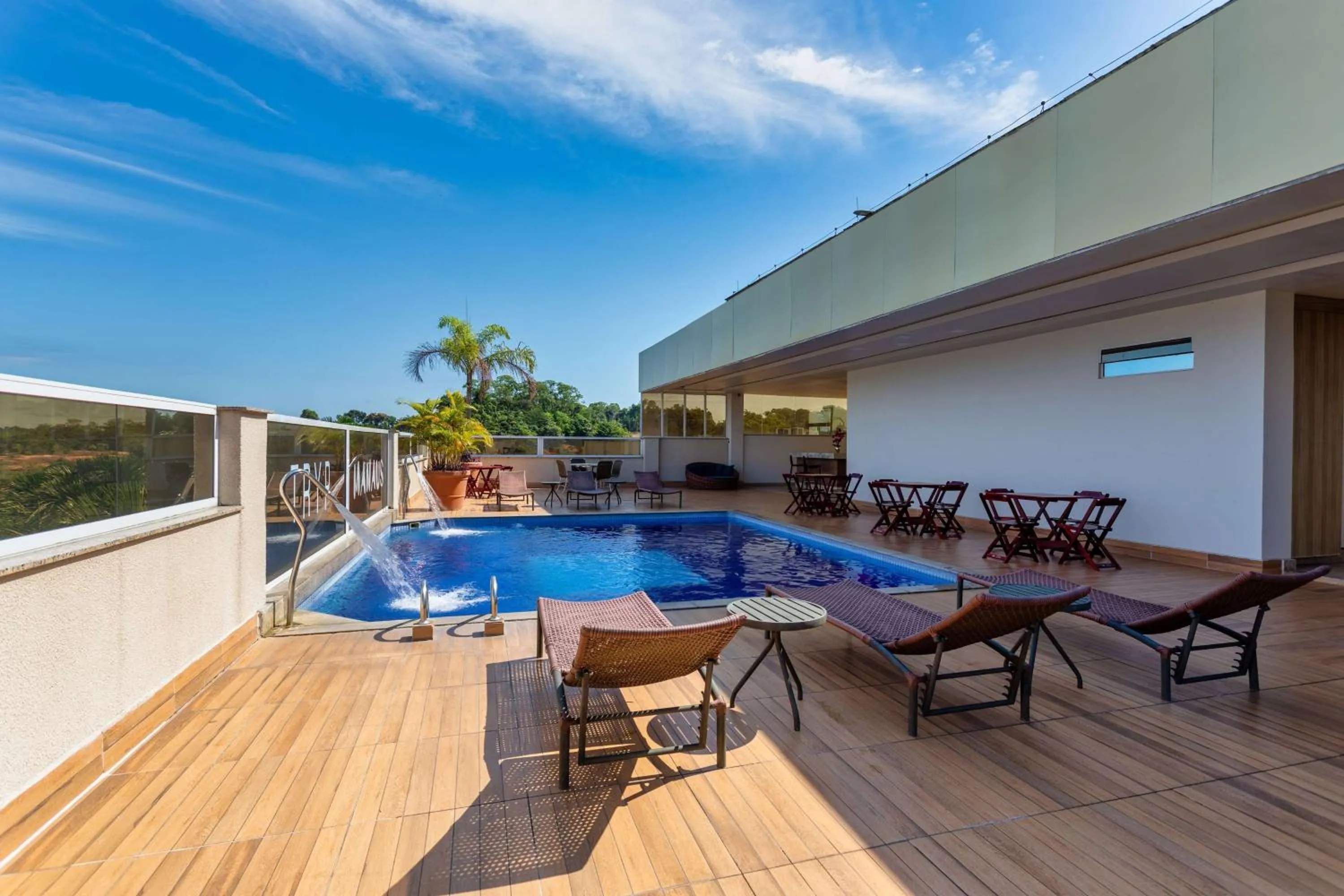 Pool view in TRYP by Wyndham Manaus Aeroporto
