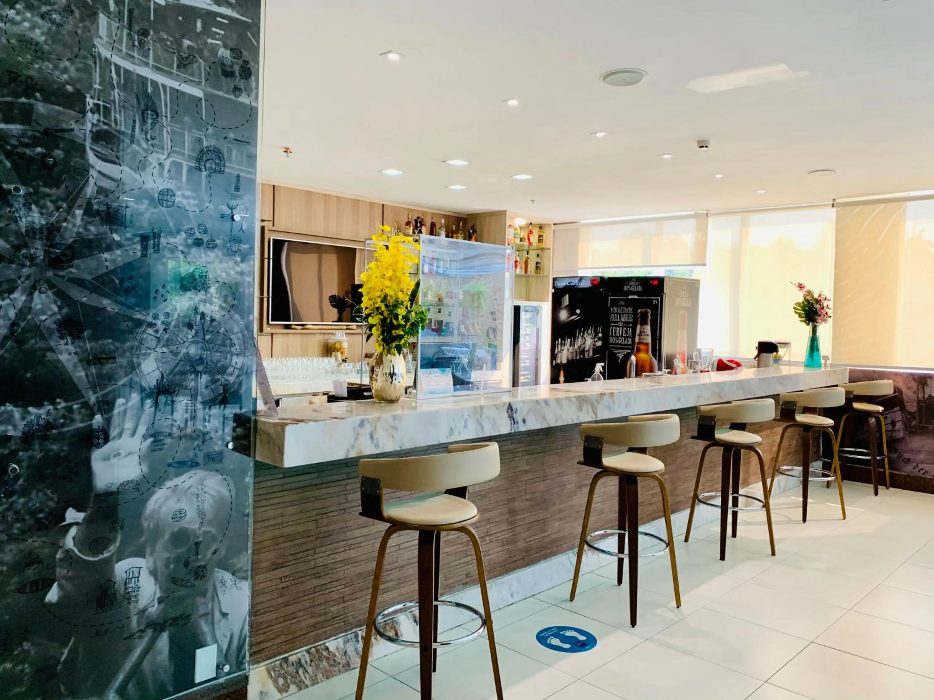 Lounge or bar in TRYP by Wyndham Manaus Aeroporto