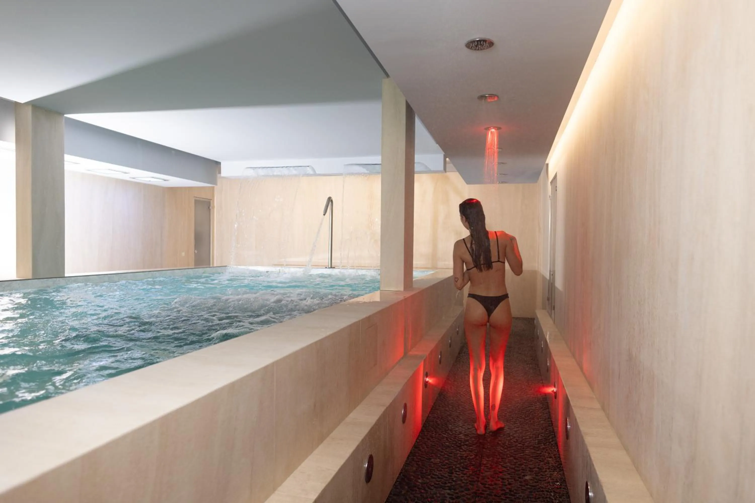 Pool view in Officina del Sole