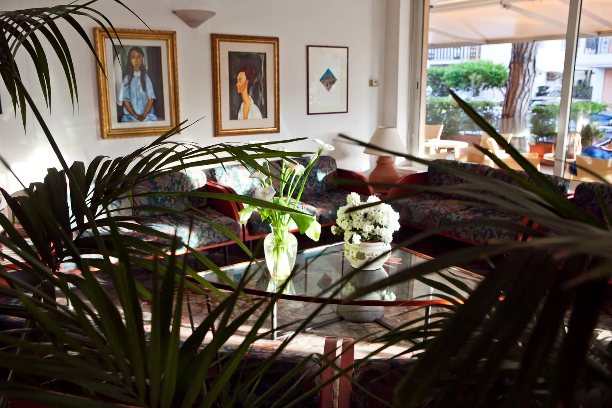 Lobby or reception in Hotel Gabbiano