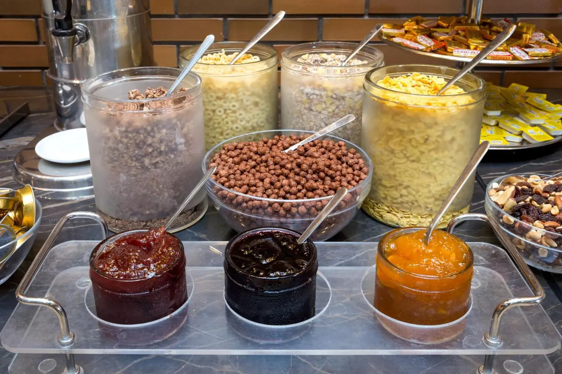 Buffet breakfast in Marmara Hotel Budapest Buffet breakfast in Marmara Hotel Budapest