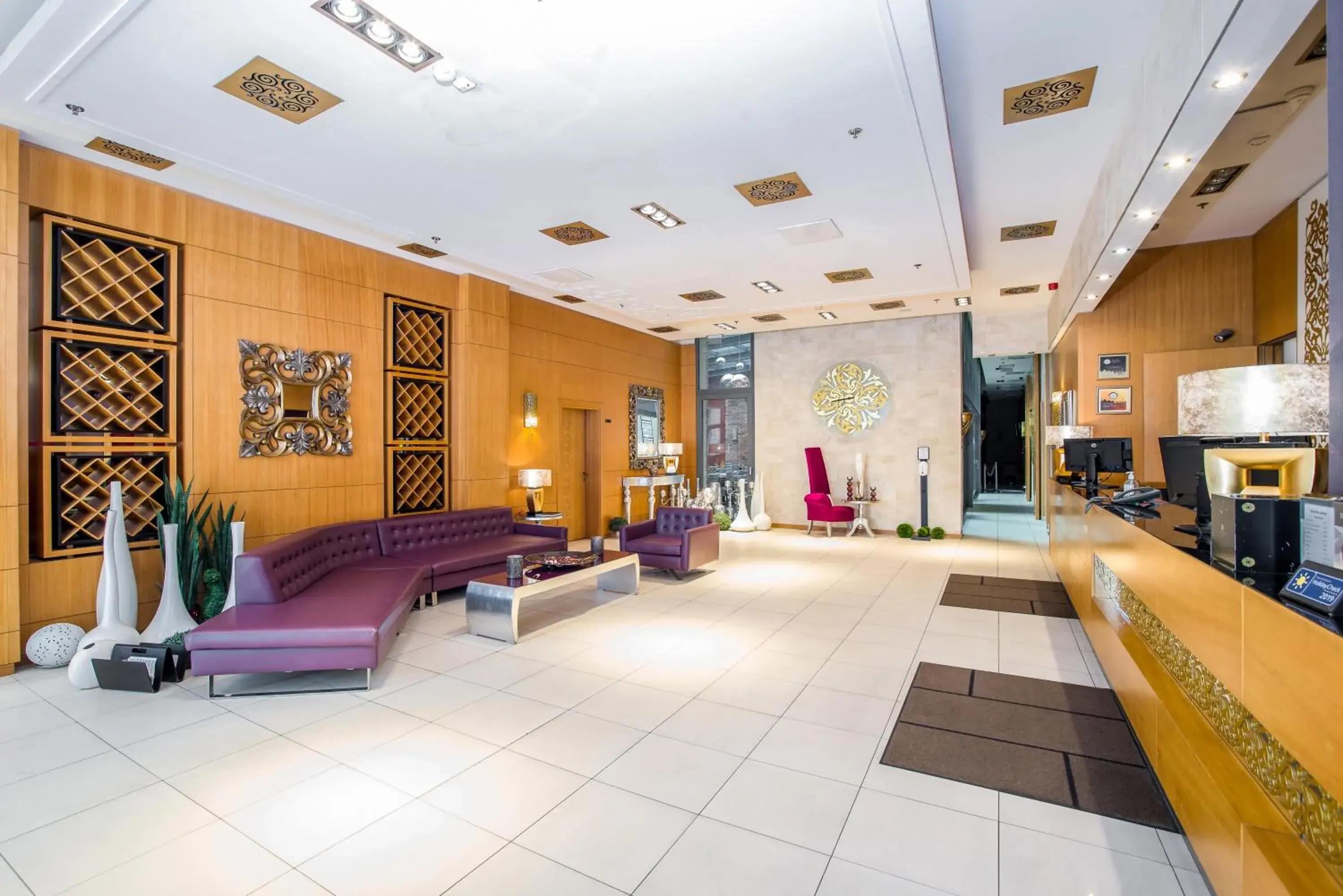 Lobby or reception in Marmara Hotel Budapest Lobby or reception in Marmara Hotel Budapest