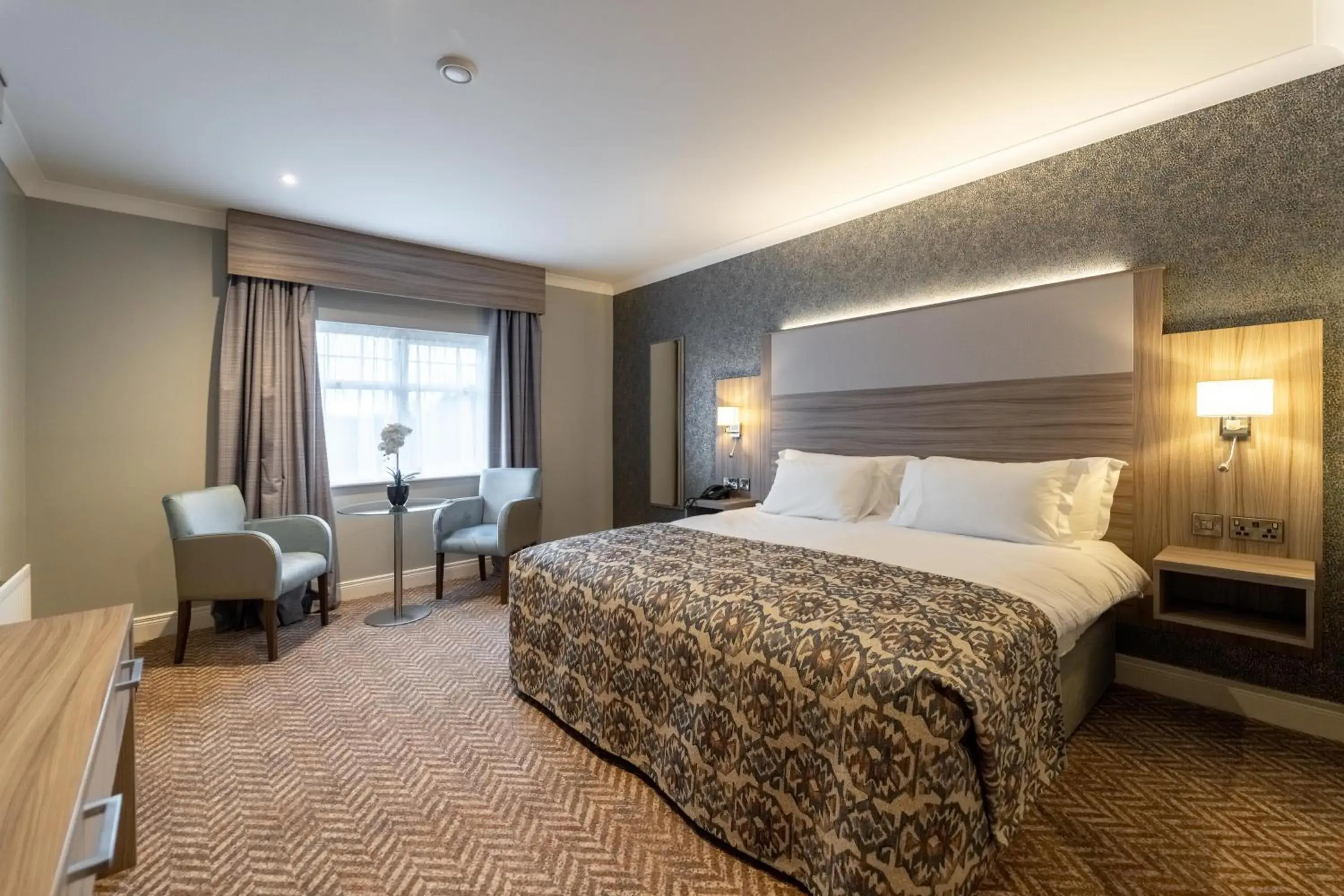 Bedroom, Bed in Dunsilly Hotel Bedroom, Bed in Dunsilly Hotel