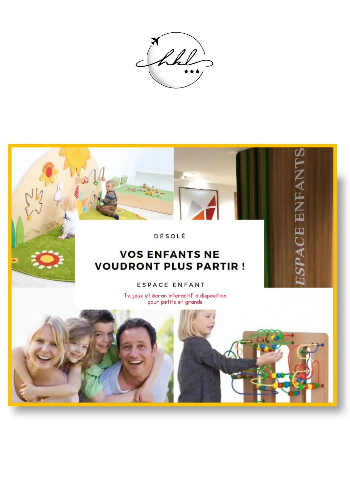 Children play ground in Brit Hotel Ker Lann Aeroport - Parc Expo