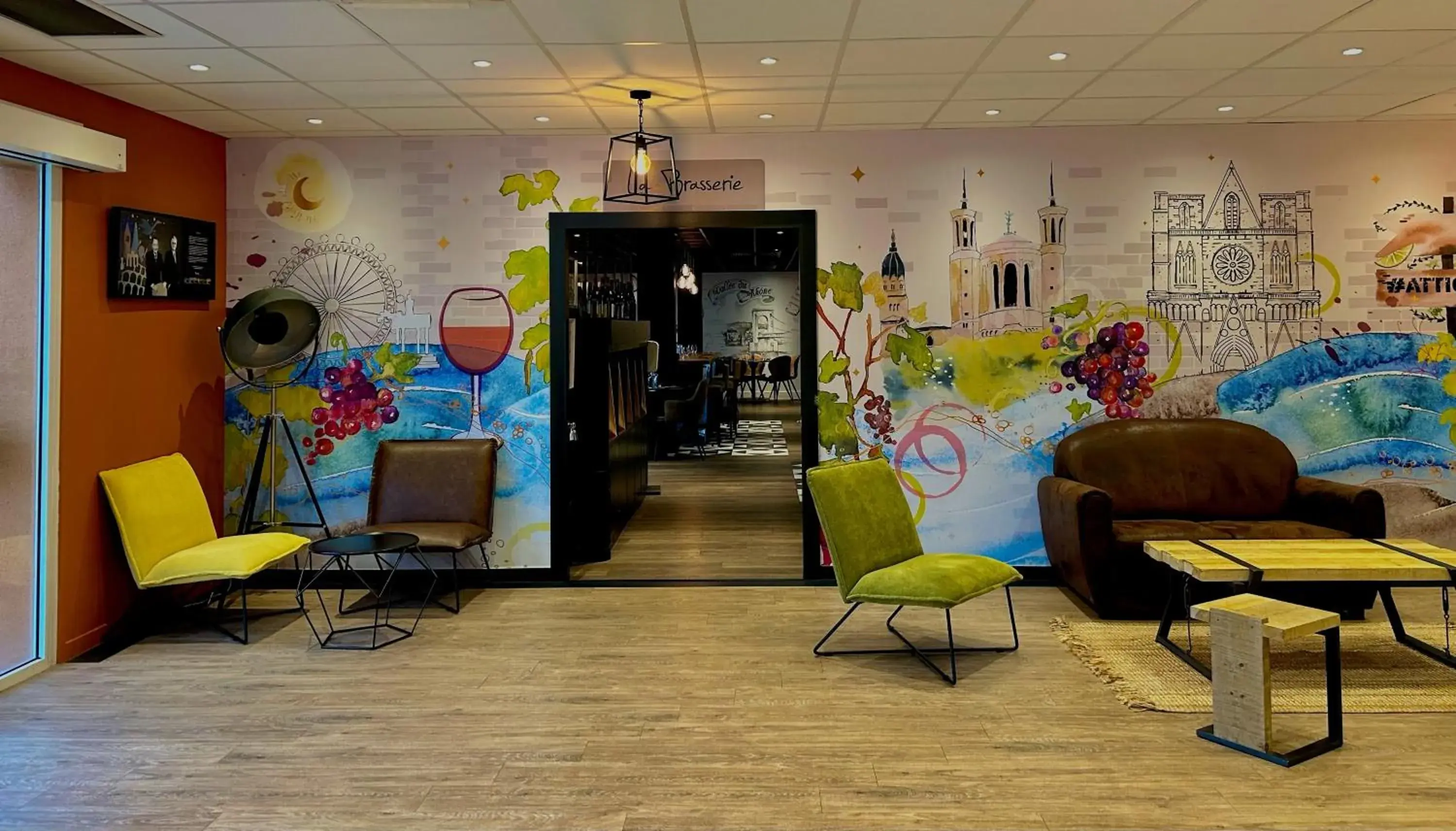 Lobby or reception in Mercure Lyon Est Chaponnay Lobby or reception in Mercure Lyon Est Chaponnay