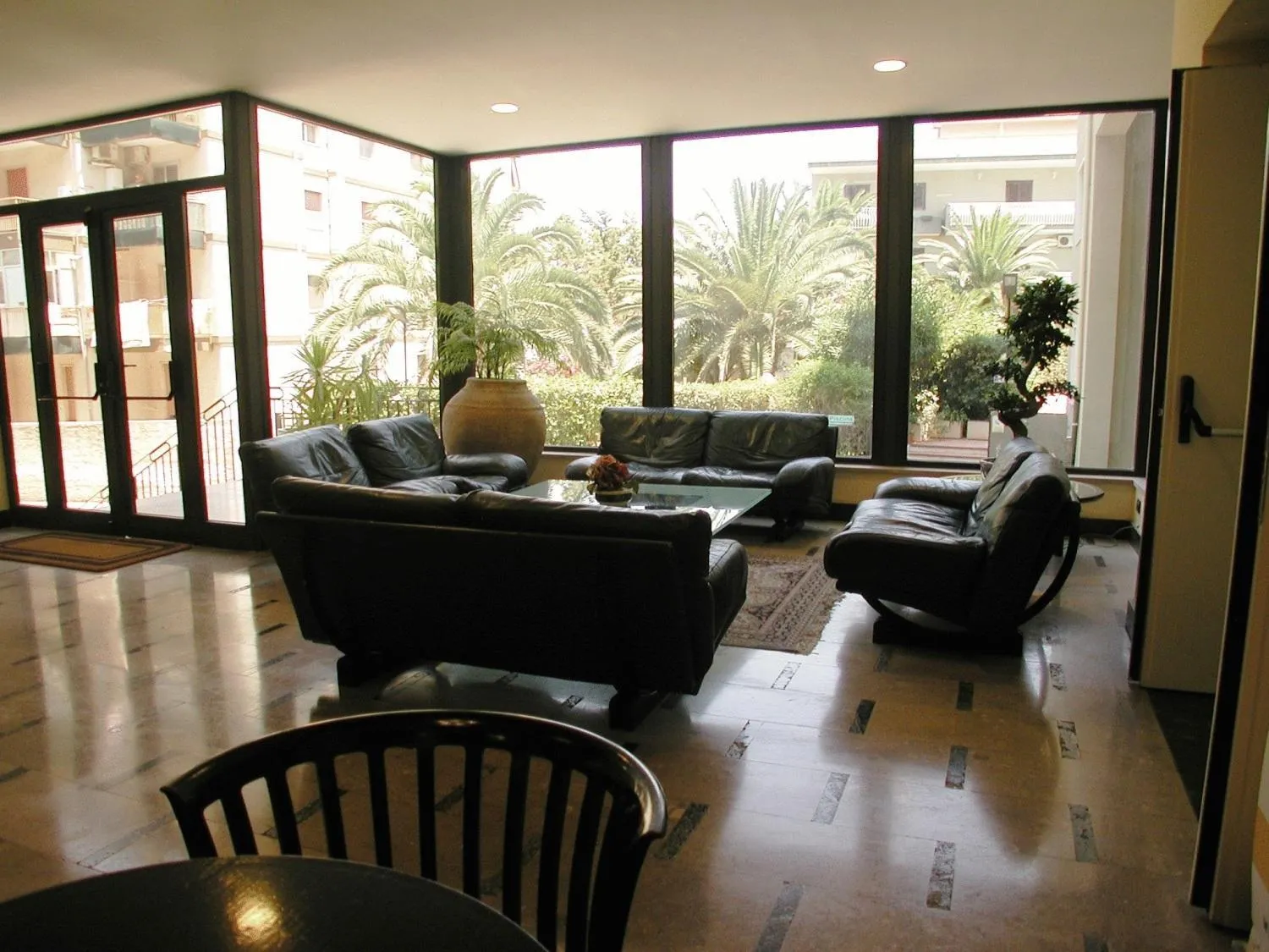 Seating area in Hotel Park Siracusa Sicily