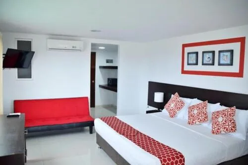 Property building, Bed in Hotel Portofino