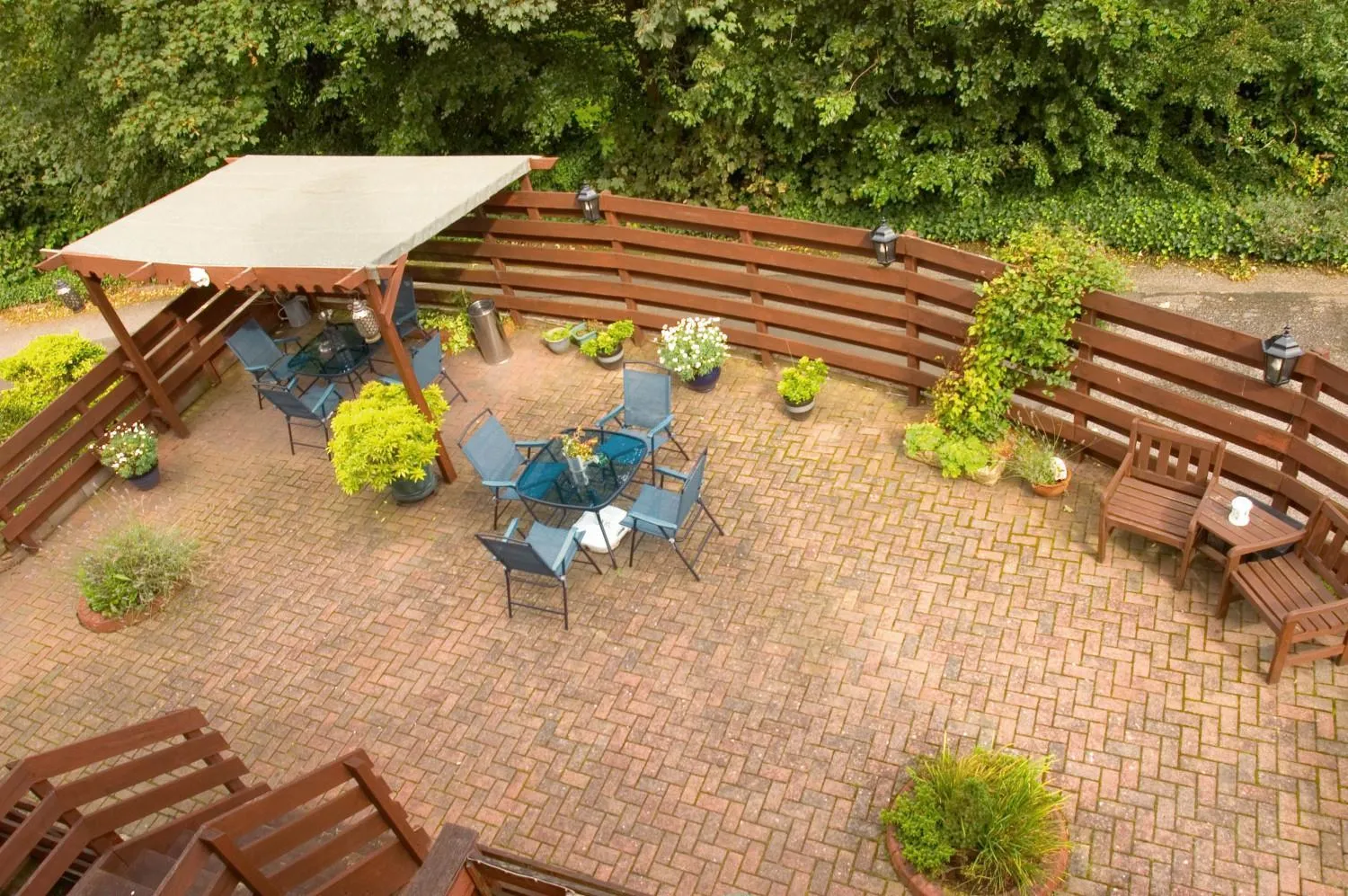 Balcony/Terrace in The Hill Hotel