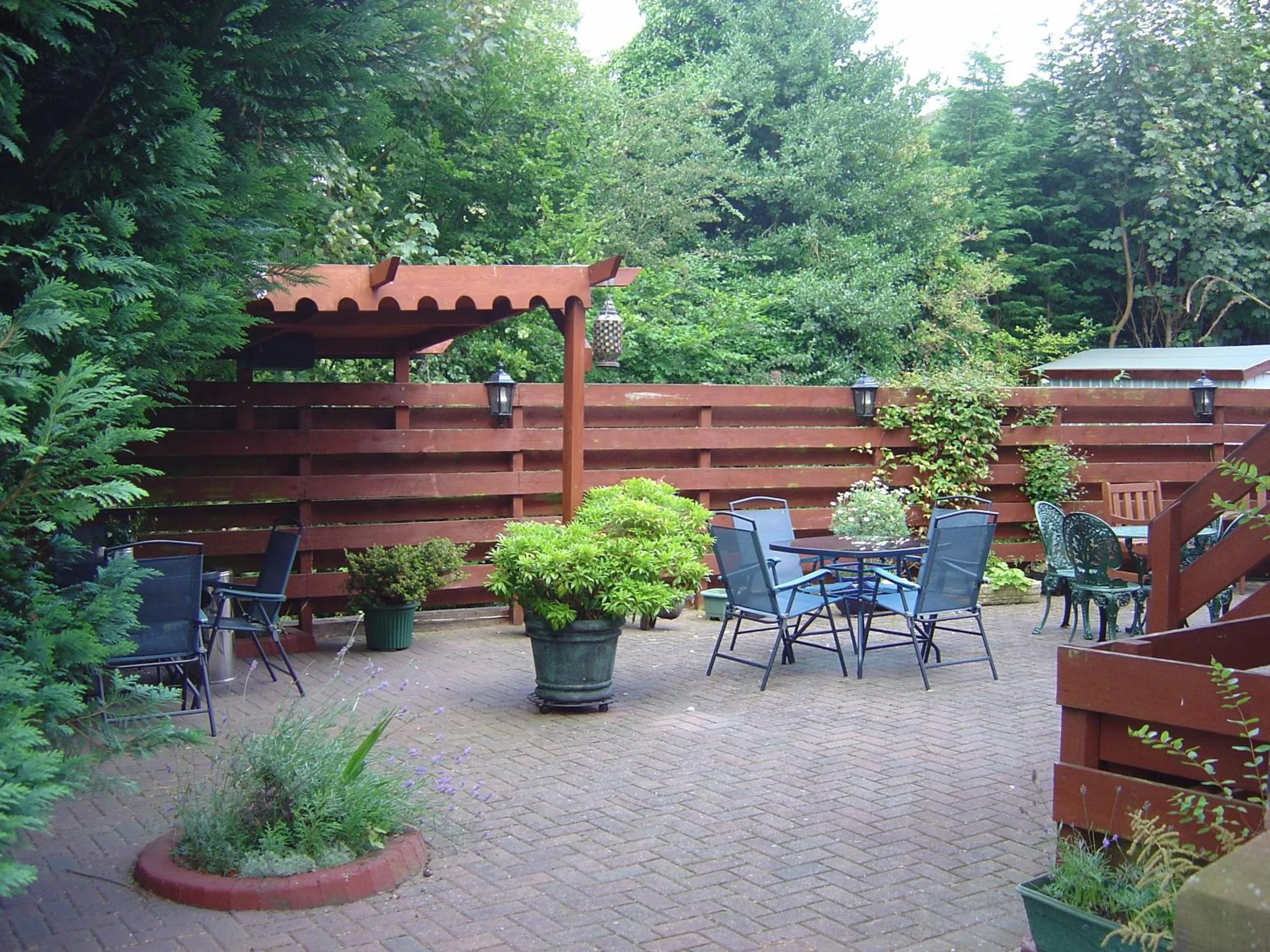 Garden in The Hill Hotel