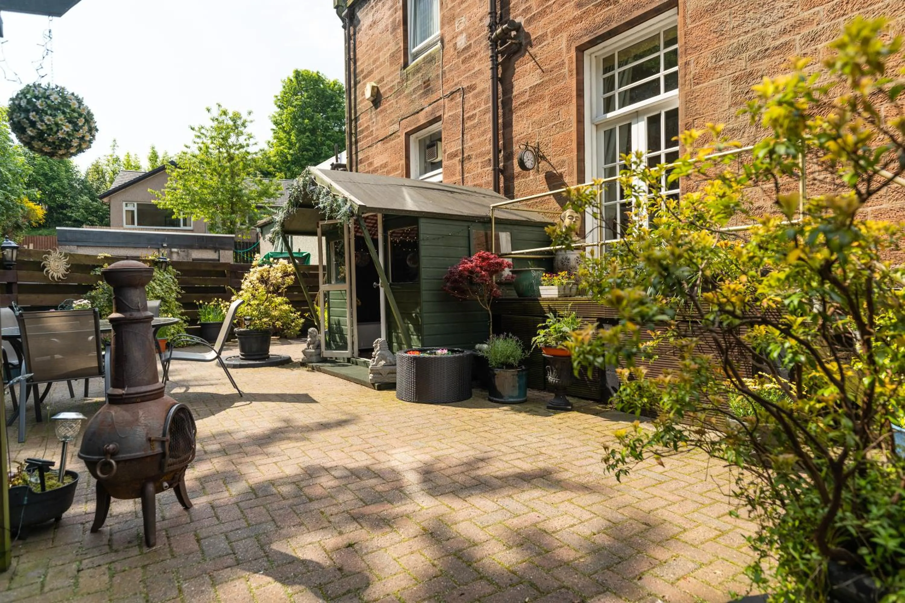 Garden in The Hill Hotel