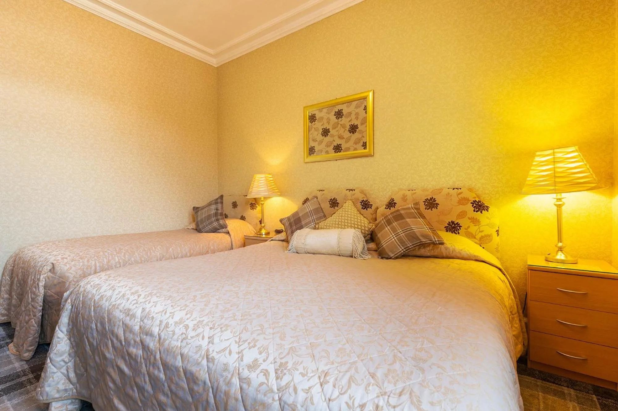 Bed in The Hill Hotel