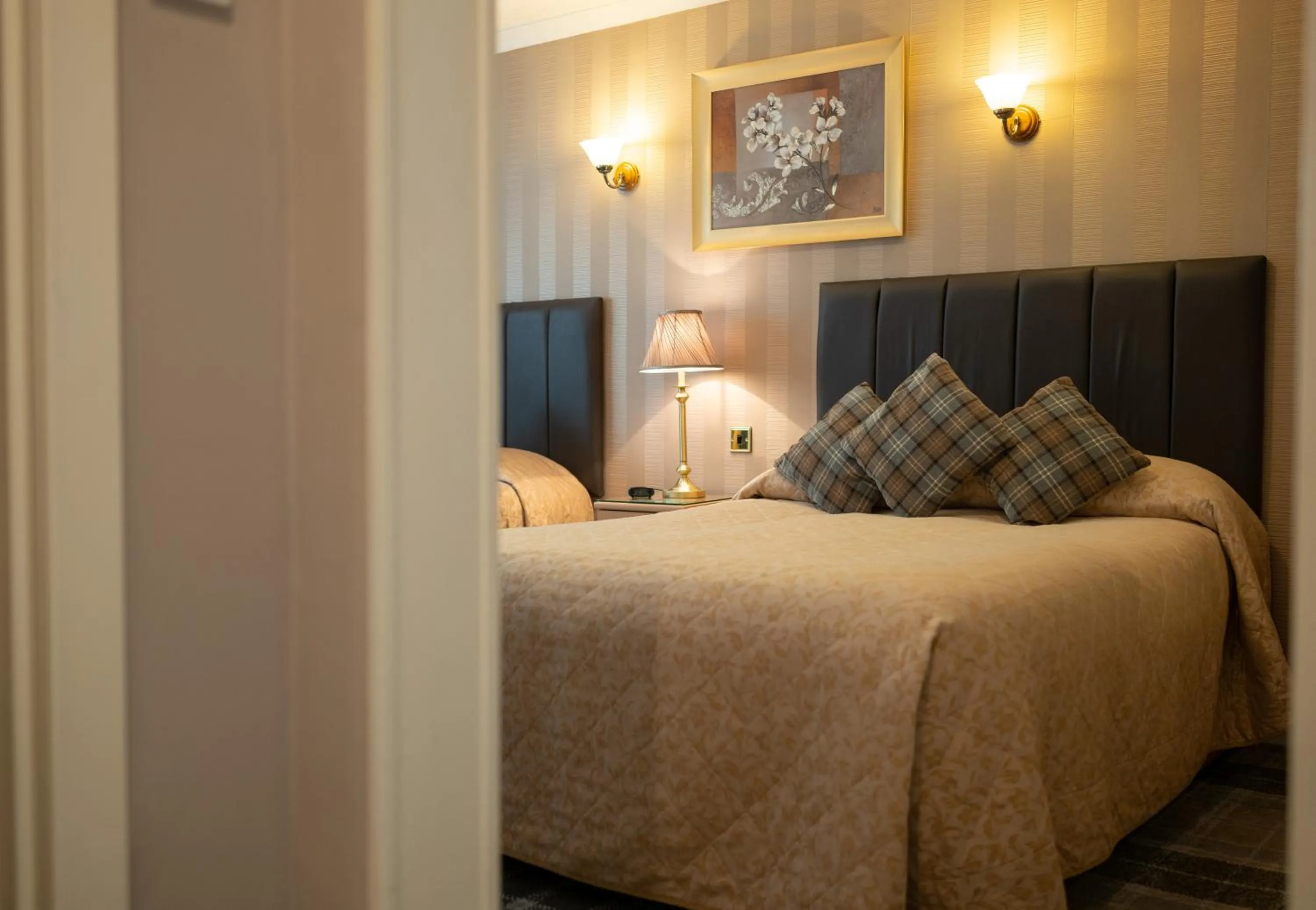 Bed in The Hill Hotel