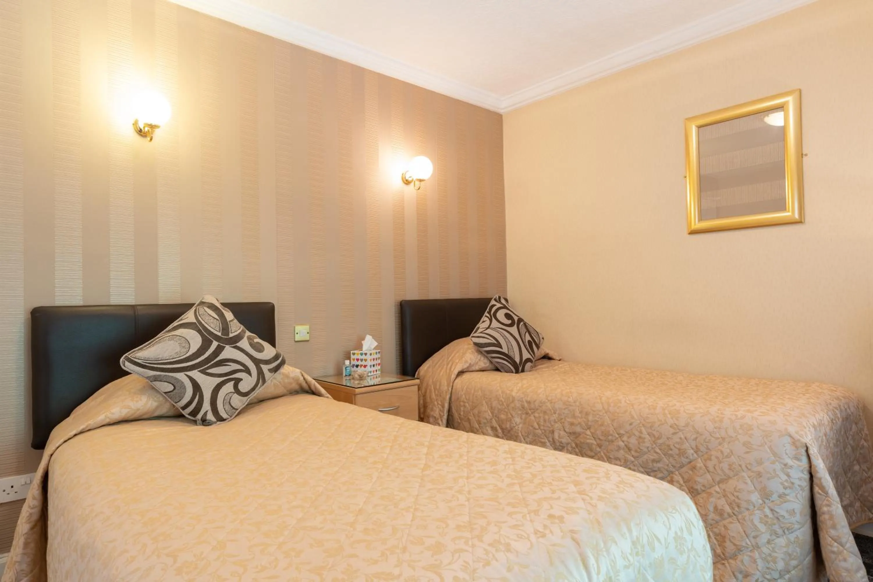 Bed in The Hill Hotel