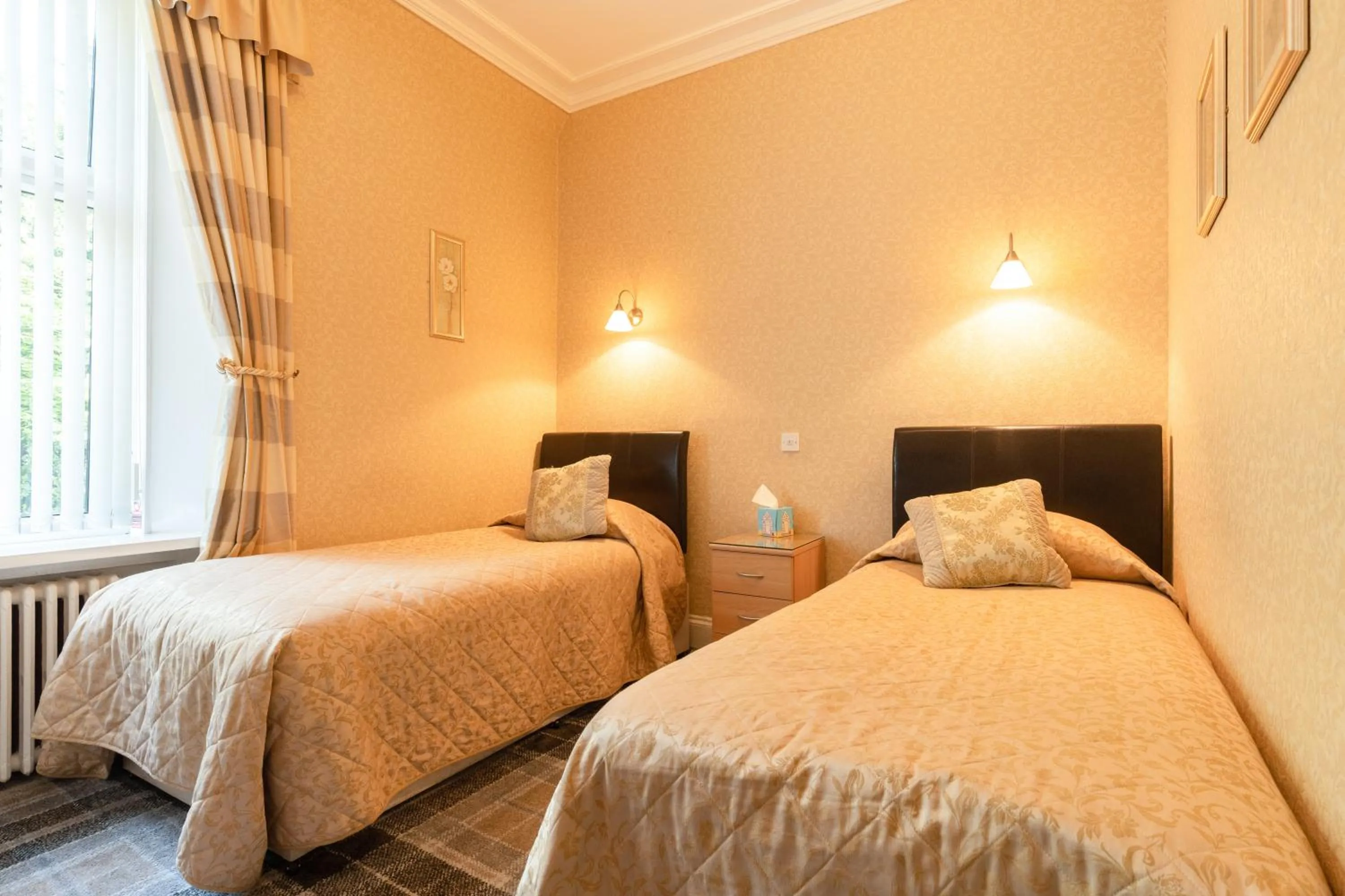 Bed in The Hill Hotel