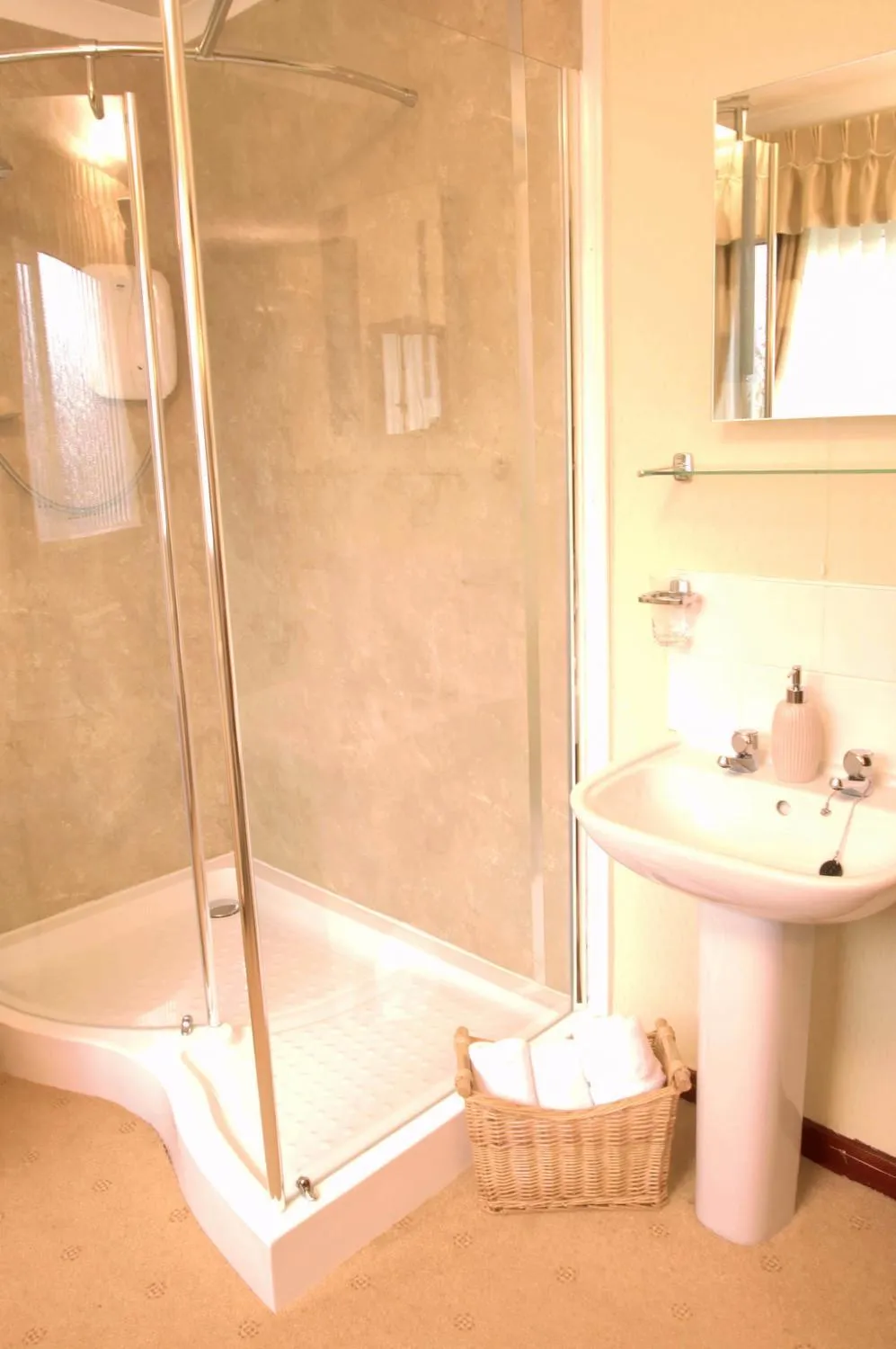 Bathroom in The Hill Hotel