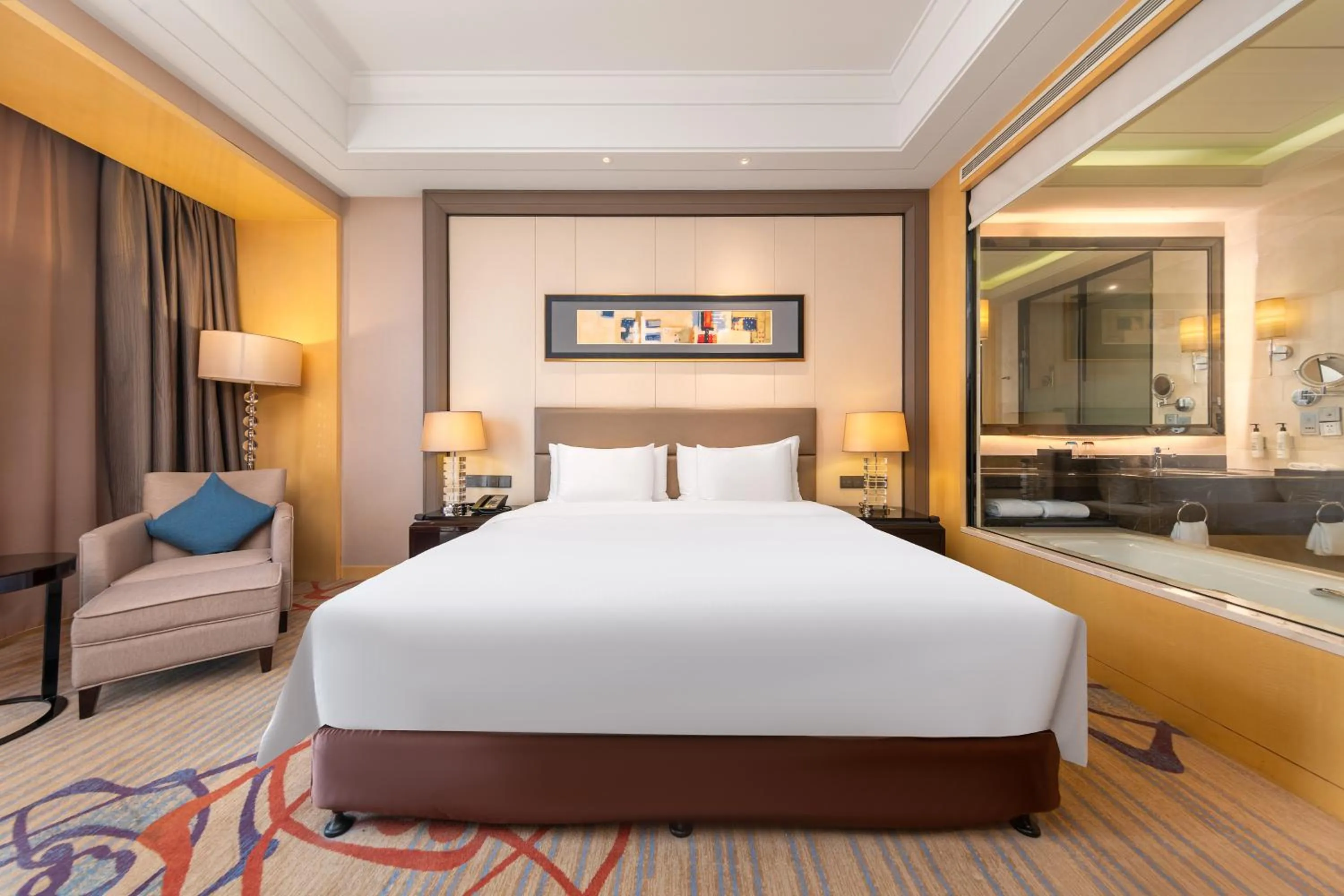 Bed in Wanda Realm Huaian