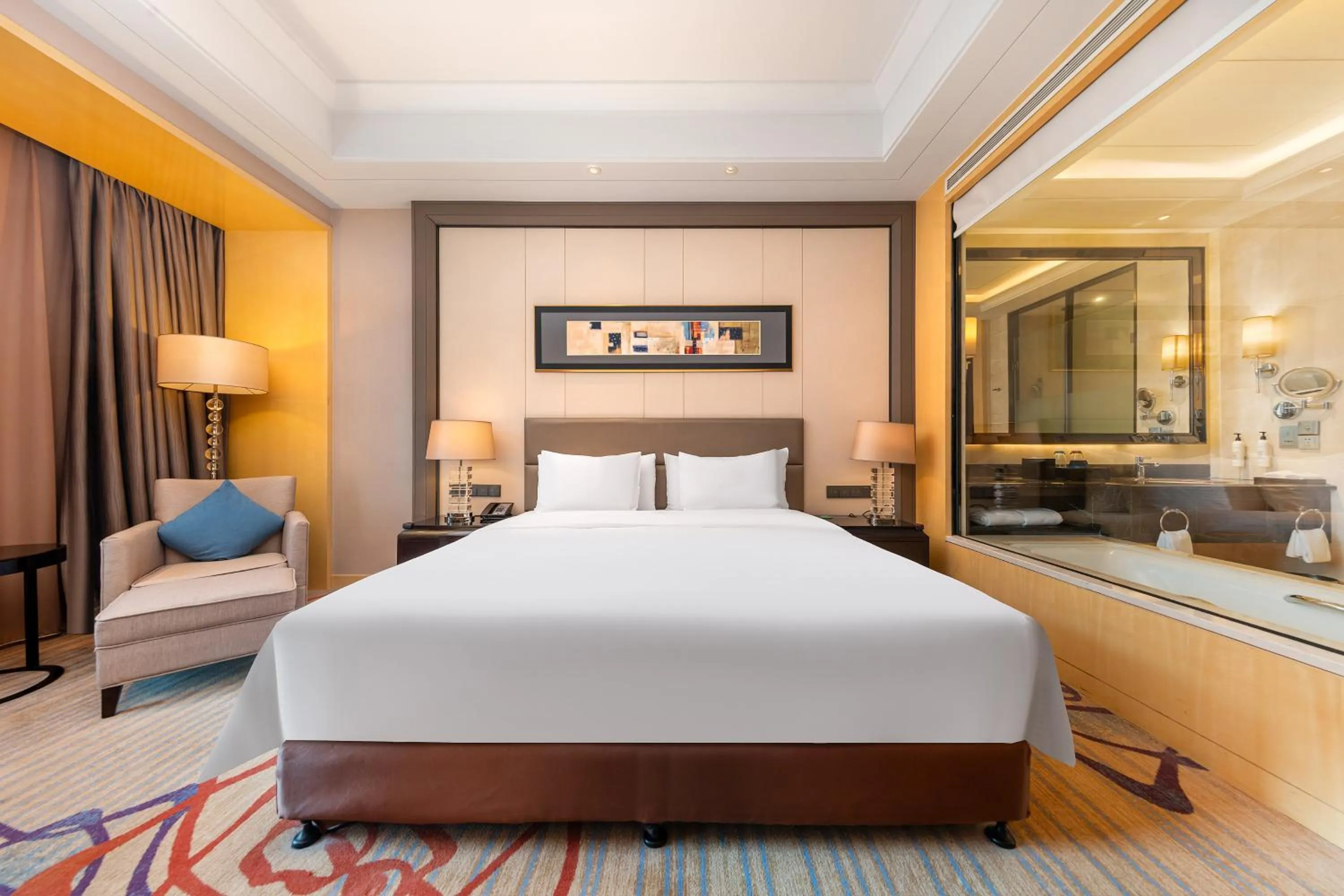 Bed in Wanda Realm Huaian